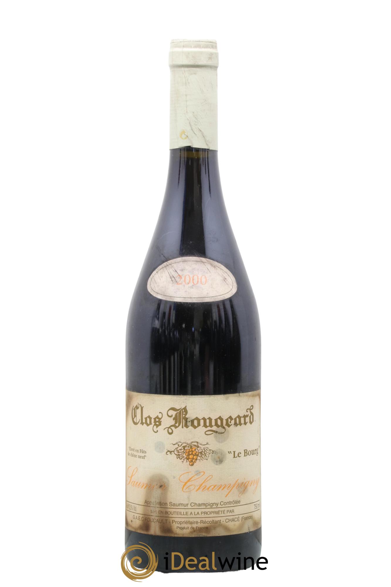 Saumur-Champigny Le Bourg Clos Rougeard 2000 - Posten von 1 Flasche - 0