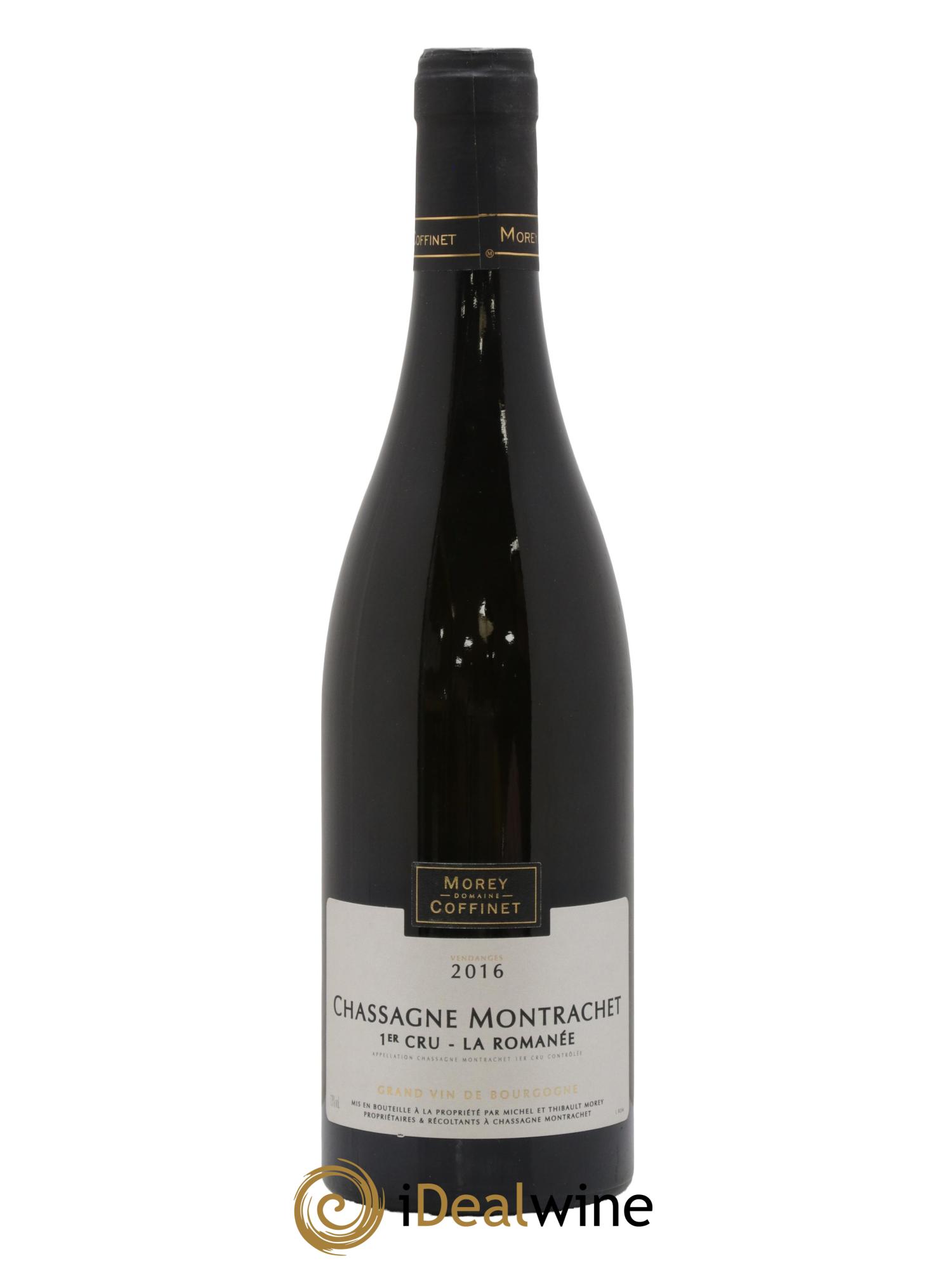 Chassagne-Montrachet 1er Cru La Romanée Morey-Coffinet (Domaine) 2016 - Lot de 1 bouteille - 0
