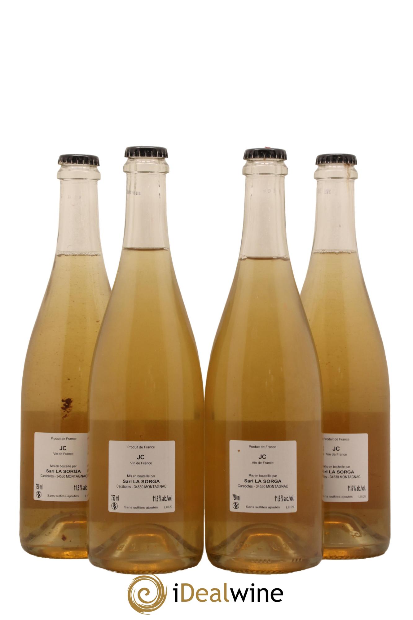 Vin de France JC La Sorga Anthony Tortul 2020 - Lot de 4 bouteilles - 1