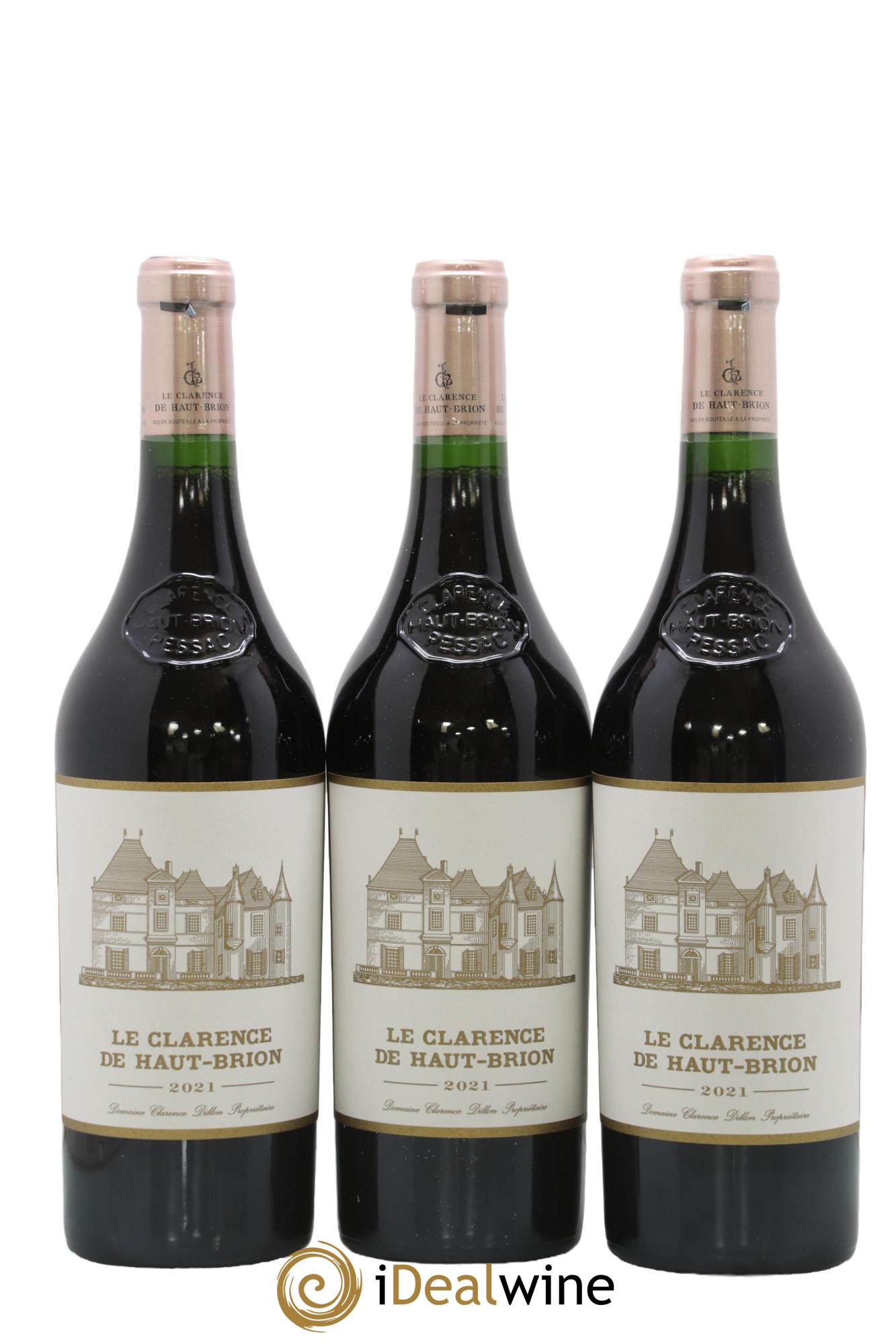 Clarence (Bahans) de Haut-Brion Second Vin  2021 - Lot de 3 bouteilles - 0