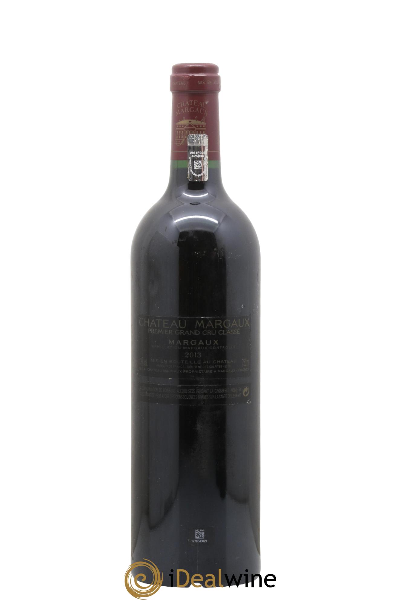 Château Margaux 1er Grand Cru Classé 2013 - Lot of 1 bottle - 1
