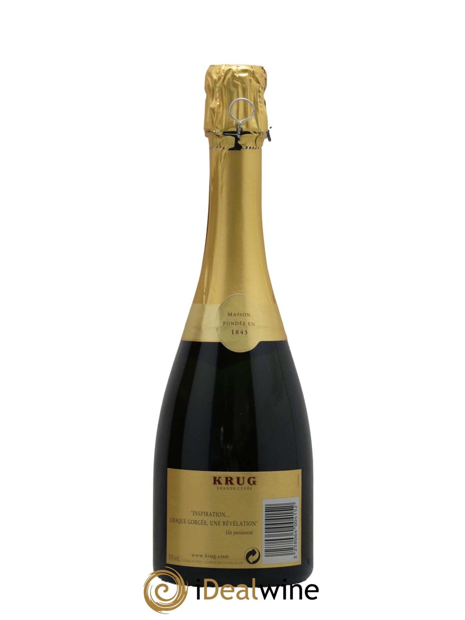 Grande Cuvée Brut Krug - Lot de 1 demi bouteille - 2