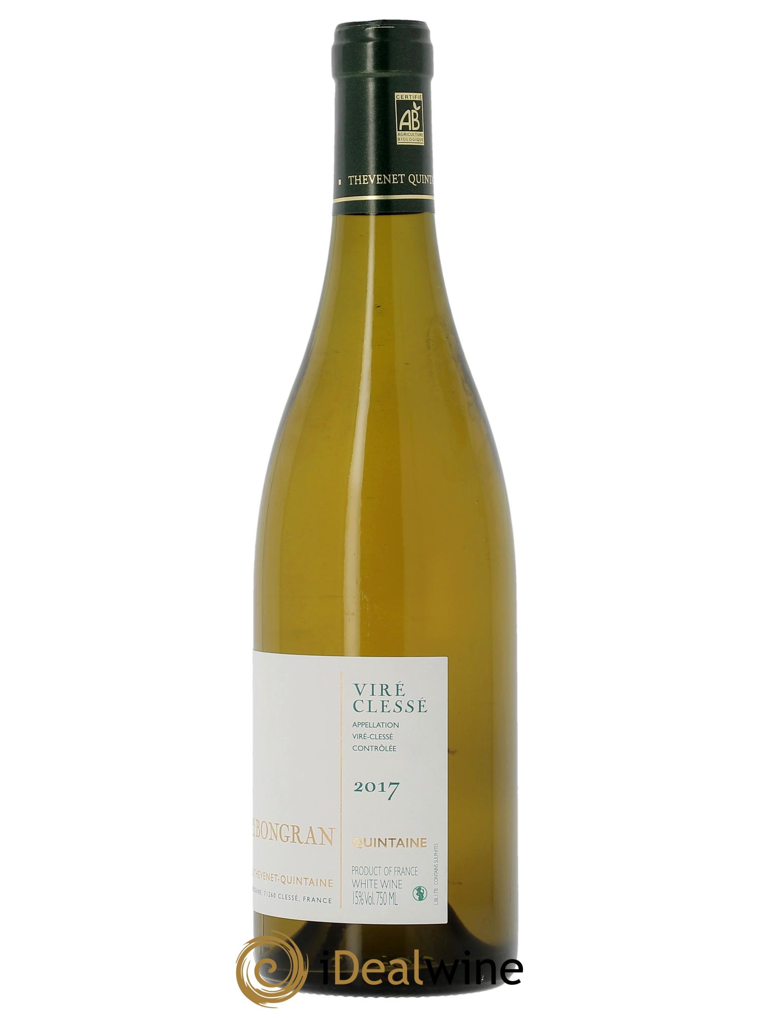 Viré-Clessé Cuvée Levroutée Domaine de la Bongran (J.Thevenet) 2017 - Lotto di 1 bottiglia - 1