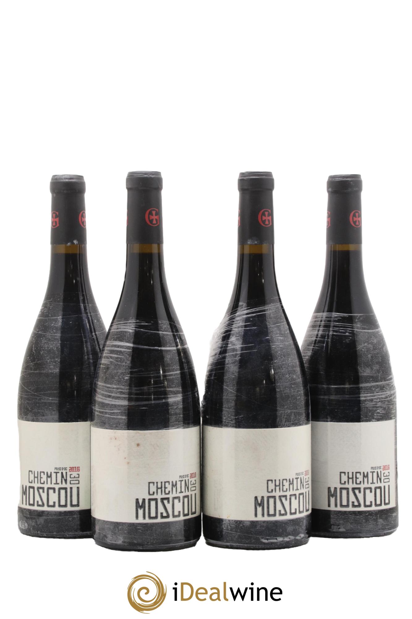 Pays d'Oc Chemin de Moscou Domaine Gayda 2016 - Lot de 4 bouteilles - 0