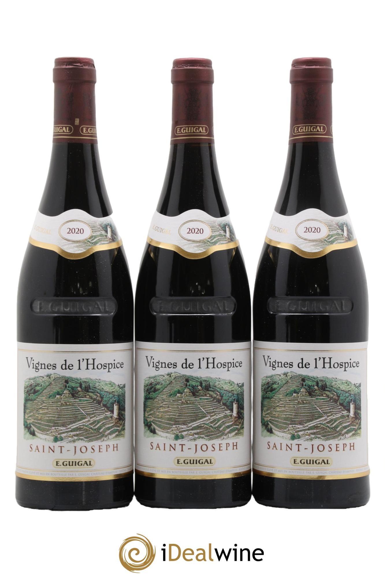 Saint-Joseph Vignes de l'Hospice Guigal 2020 - Lotto di 6 bottiglie - 2