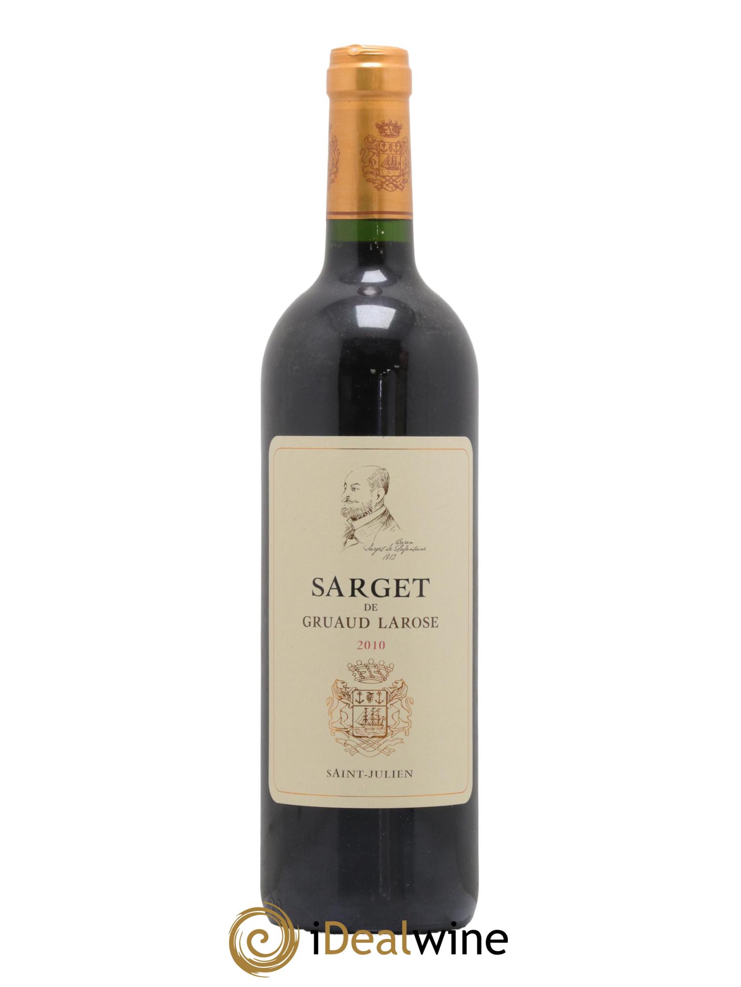 Sarget de Gruaud Larose Second Vin 2010 - Lot of 1 bottle - 0