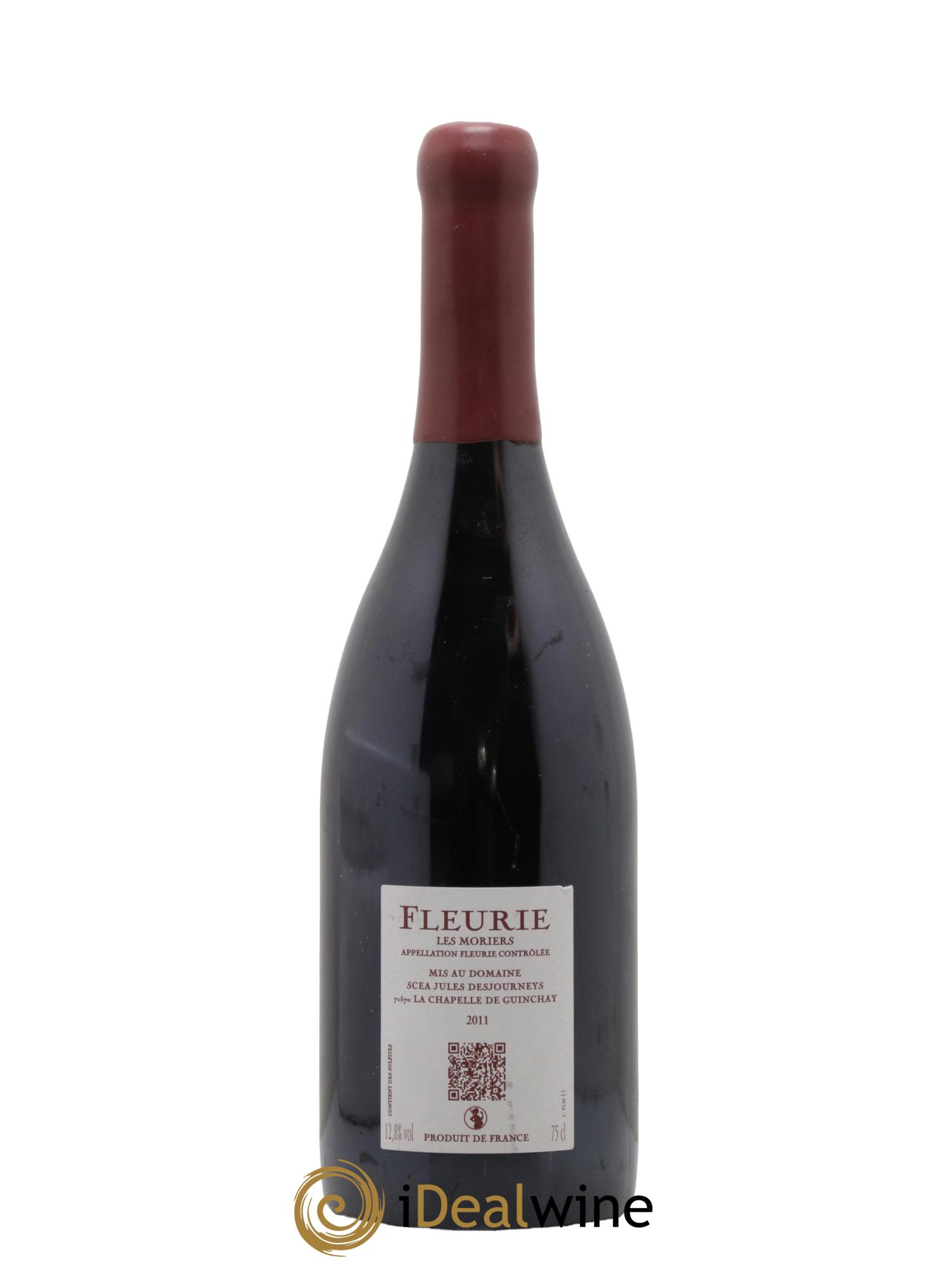 Fleurie Les Moriers Jules Desjourneys 2011 - Lot de 1 bouteille - 1