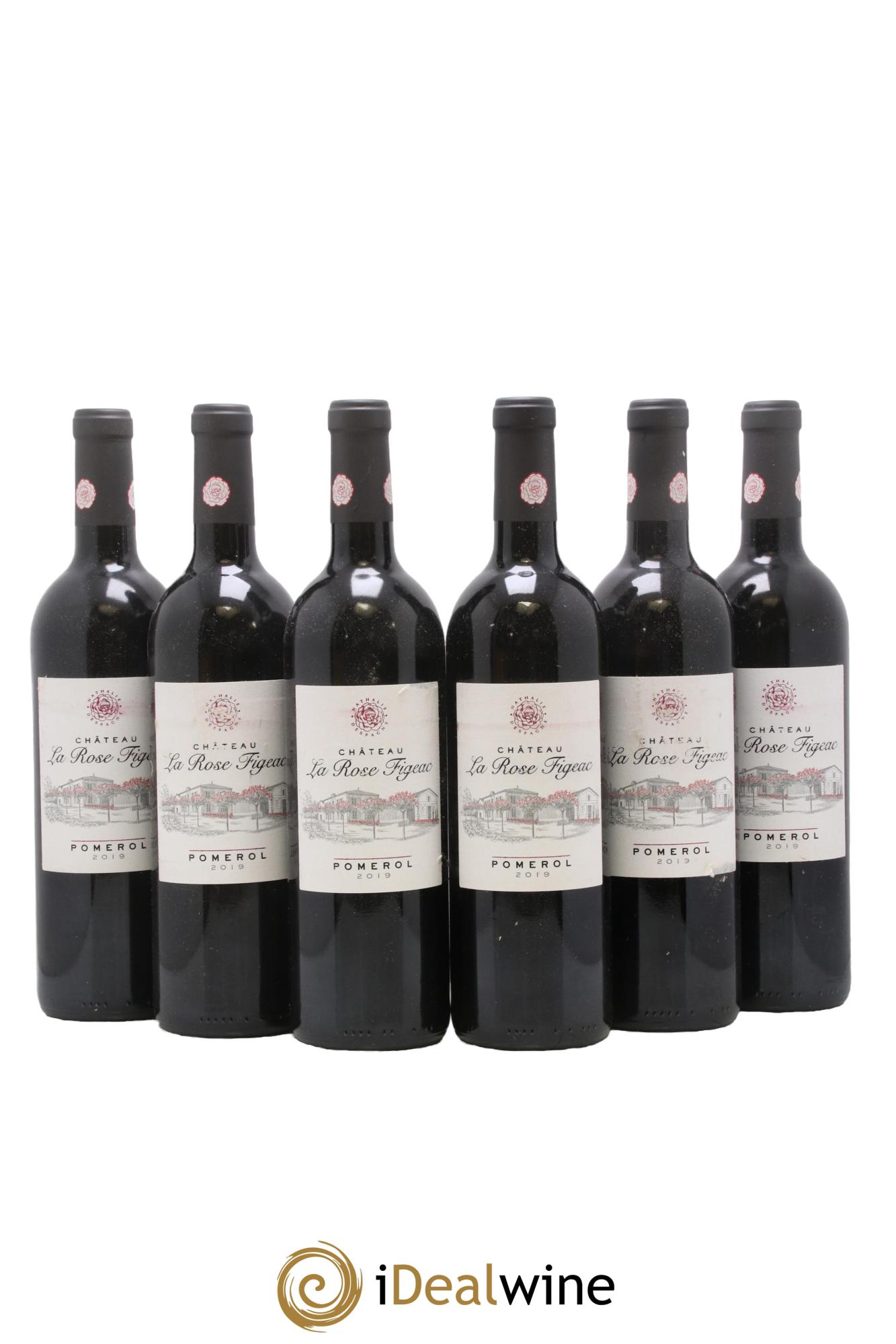 Château la Rose Figeac 2019 - Lot of 6 bottles - 0