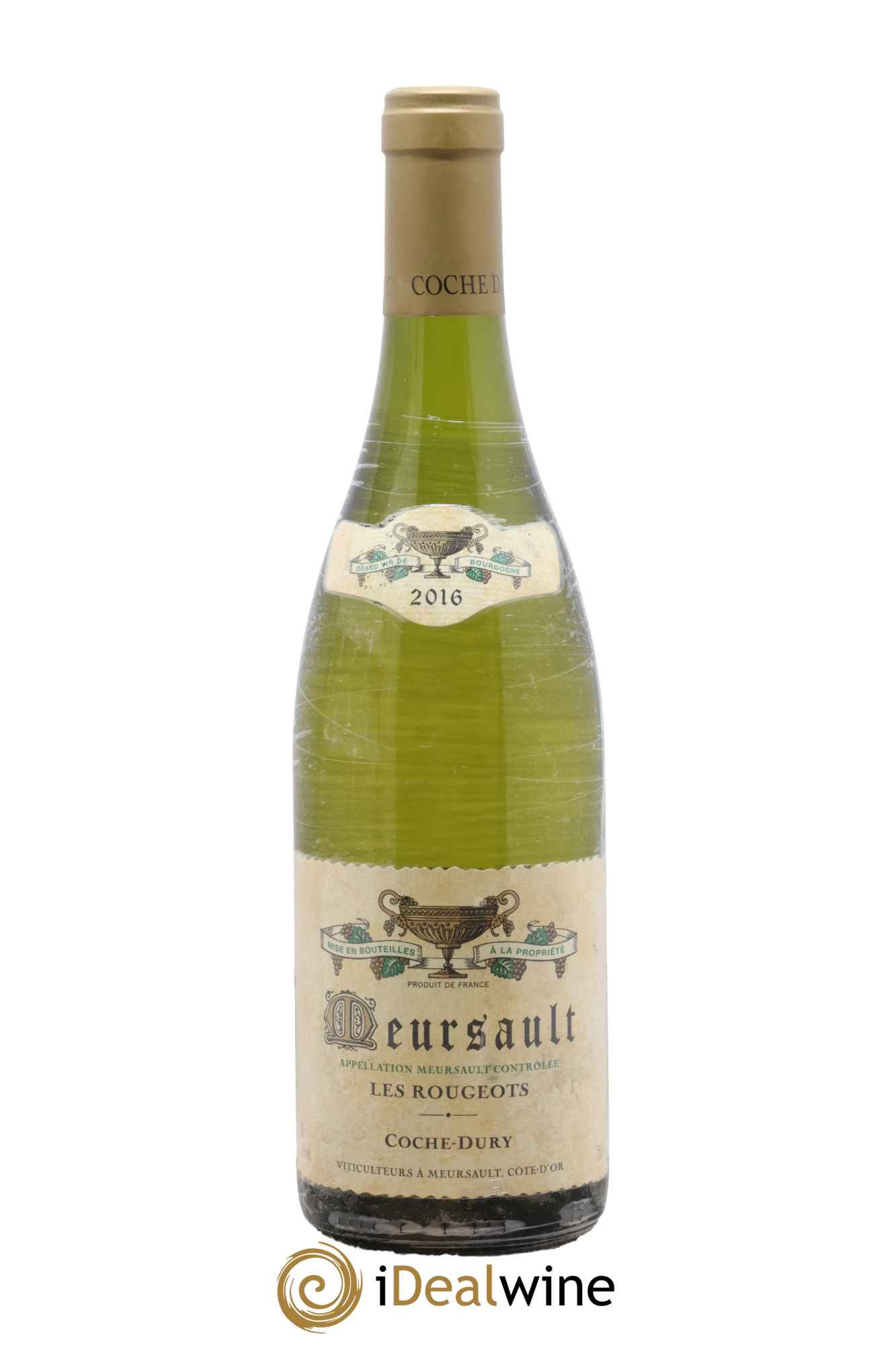 Meursault Les Rougeots Coche Dury (Domaine) 2016 - Lot of 1 bottle - 0
