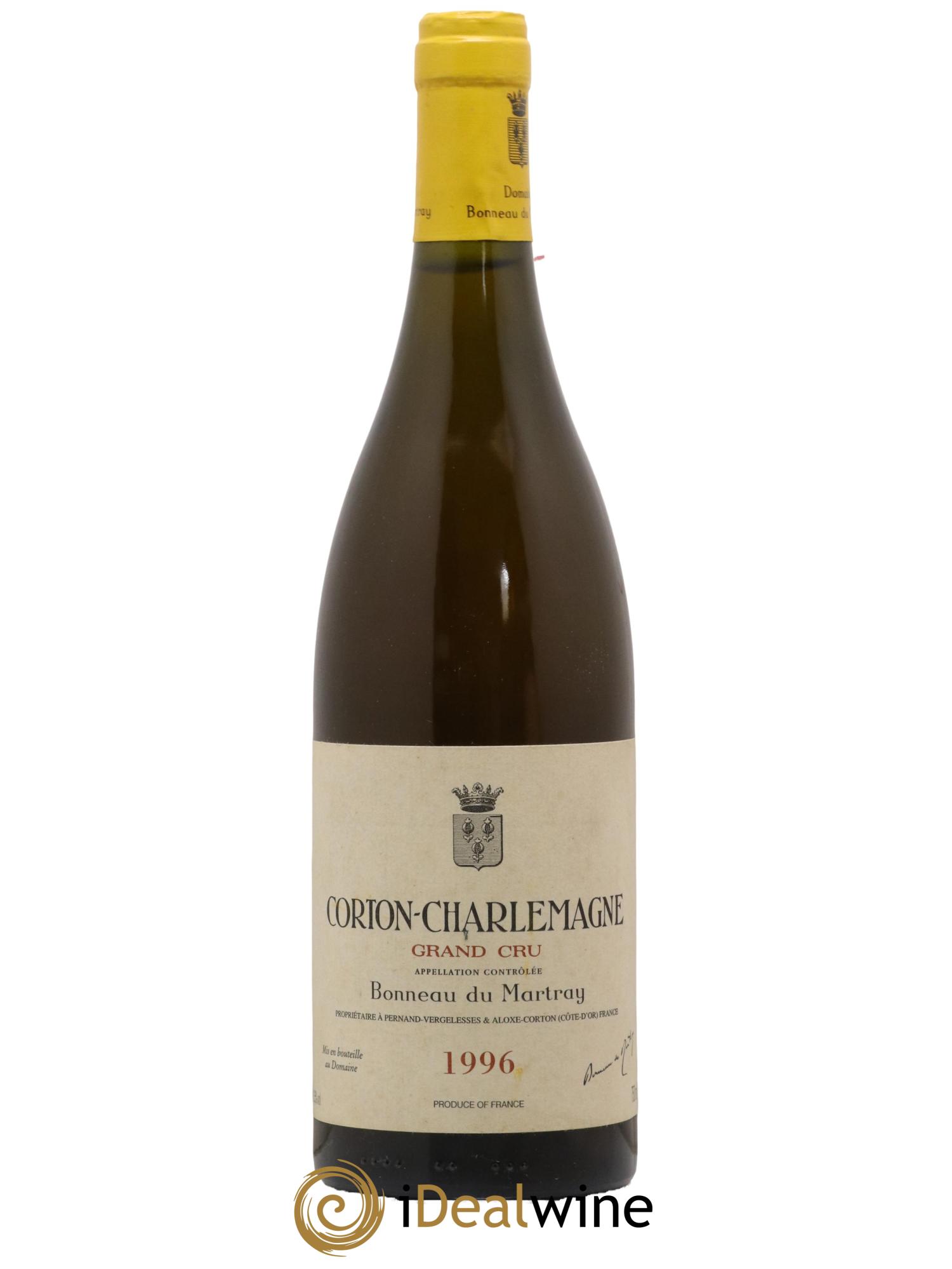 Corton-Charlemagne Grand Cru Bonneau du Martray (Domaine) 1996 - Lot de 1 bouteille - 0