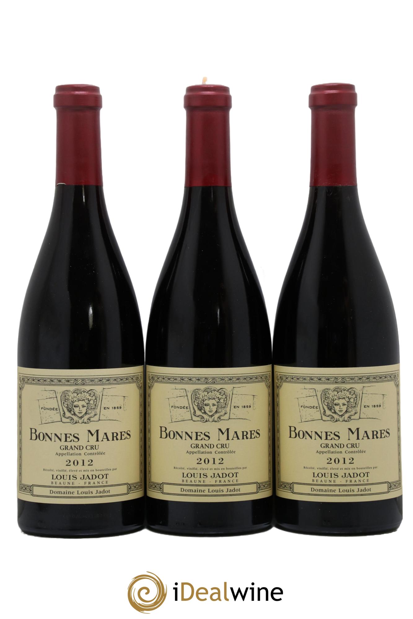 Bonnes-Mares Grand Cru Domaine Louis Jadot 2012 - Lotto di 3 bottiglie - 0