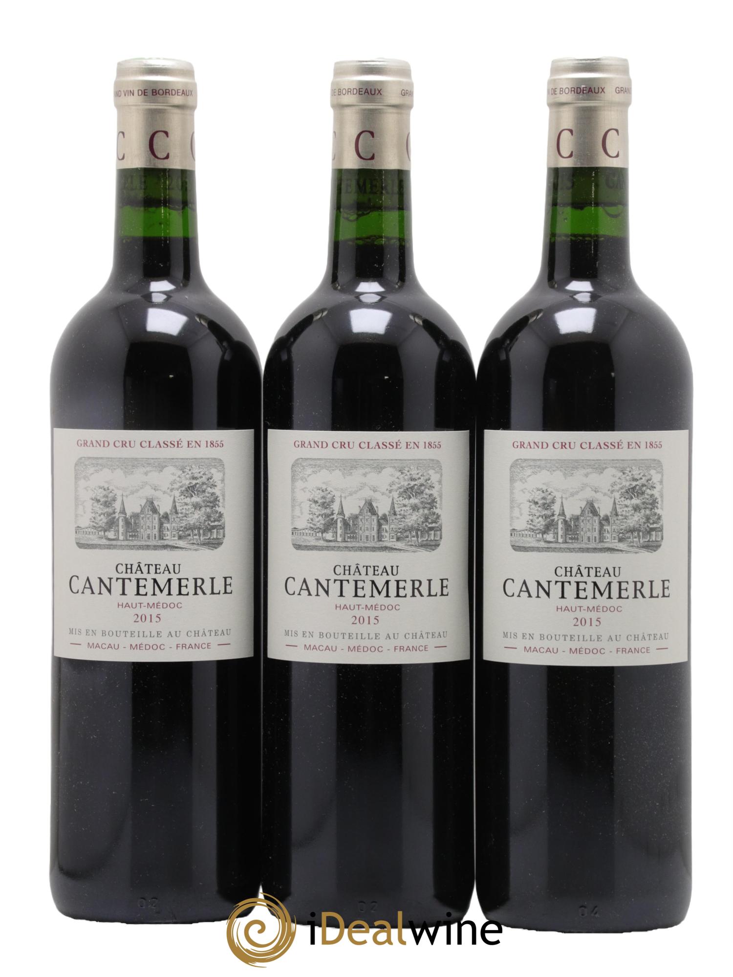 Château Cantemerle 5ème Grand Cru Classé 2015 - Lot de 6 bouteilles - 2
