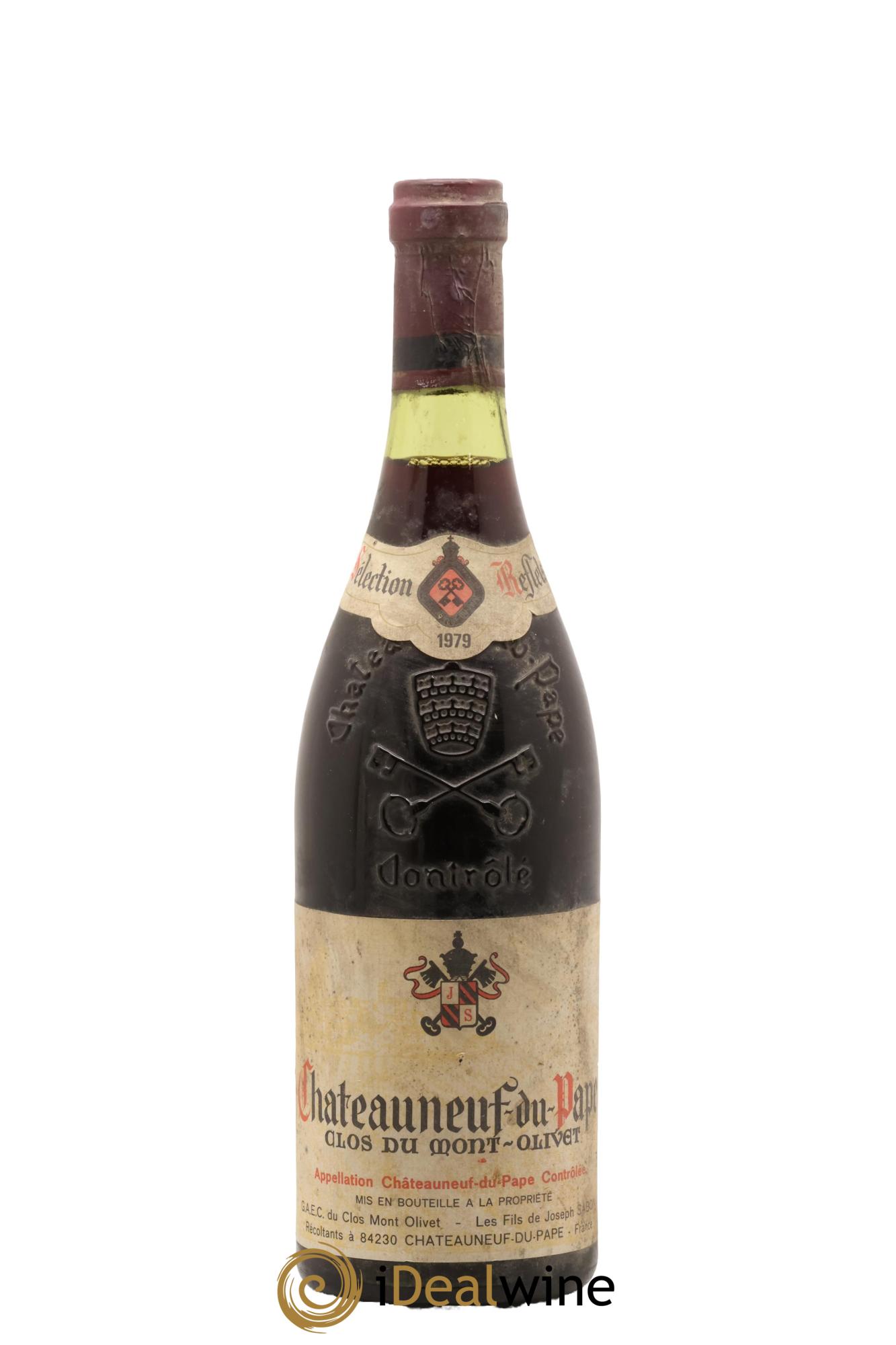 Châteauneuf-du-Pape Clos du Mont-Olivet 1979 - Lot de 1 bouteille - 0