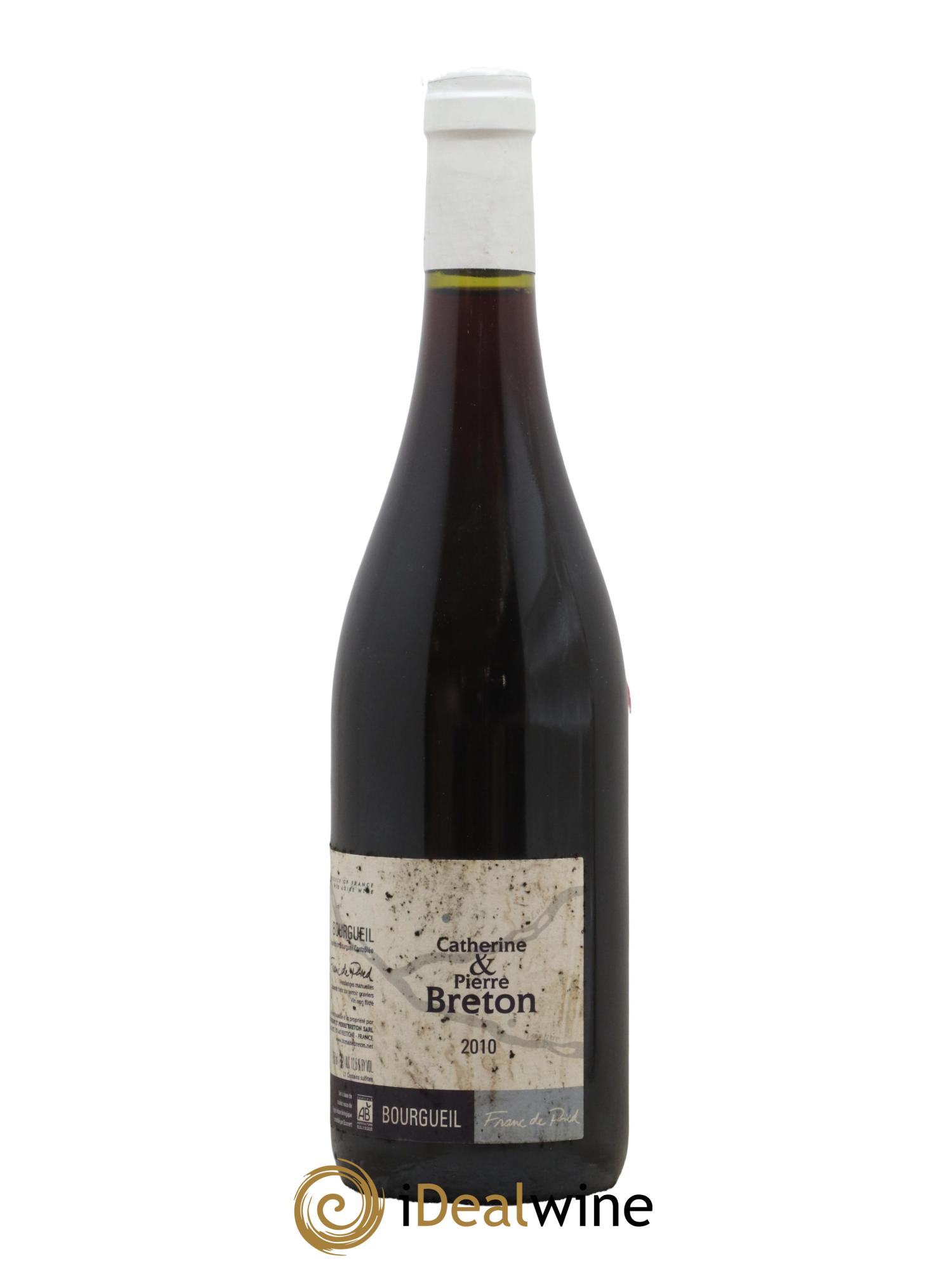 Bourgueil Franc de Pied Catherine et Pierre Breton 2010 - Lot de 1 bouteille - 0