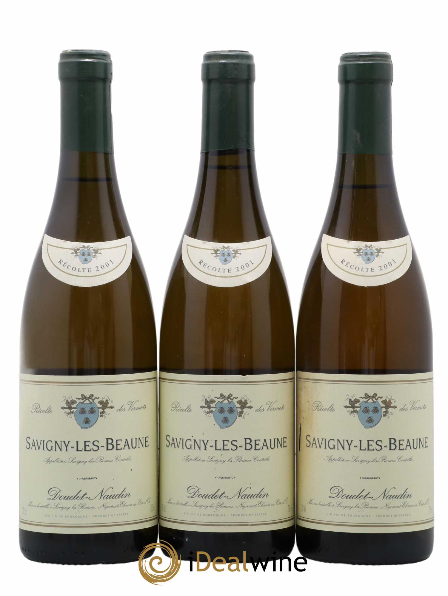 Savigny-lès-Beaune Domaine Doudet Naudin 2001 - Lotto di 3 bottiglie - 0