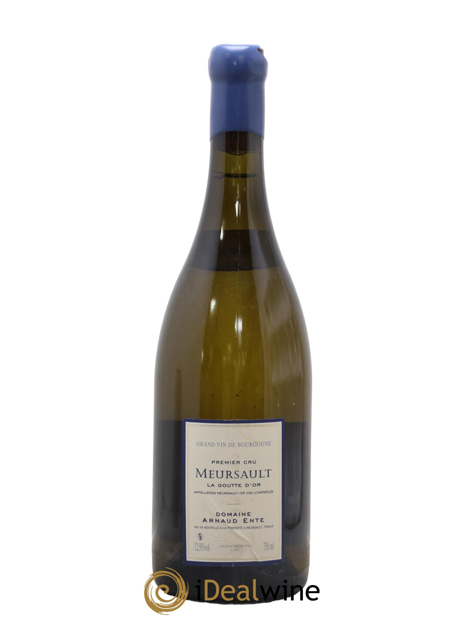 Meursault 1er Cru Goutte d'Or Arnaud Ente 2008 - Lot of 1 bottle - 1