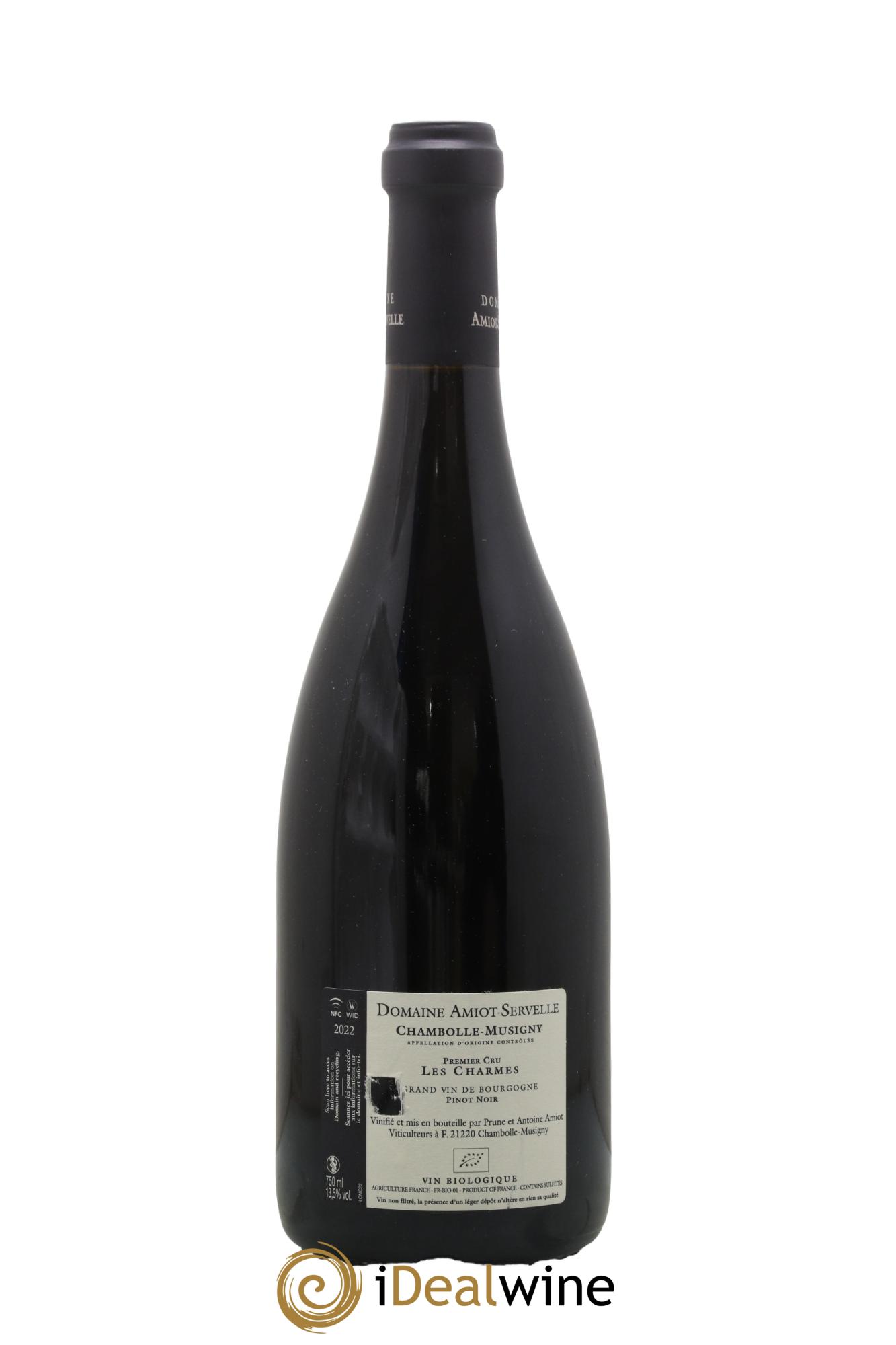 Chambolle-Musigny 1er Cru Les Charmes Amiot-Servelle 2022 - Lotto di 1 bottiglia - 1