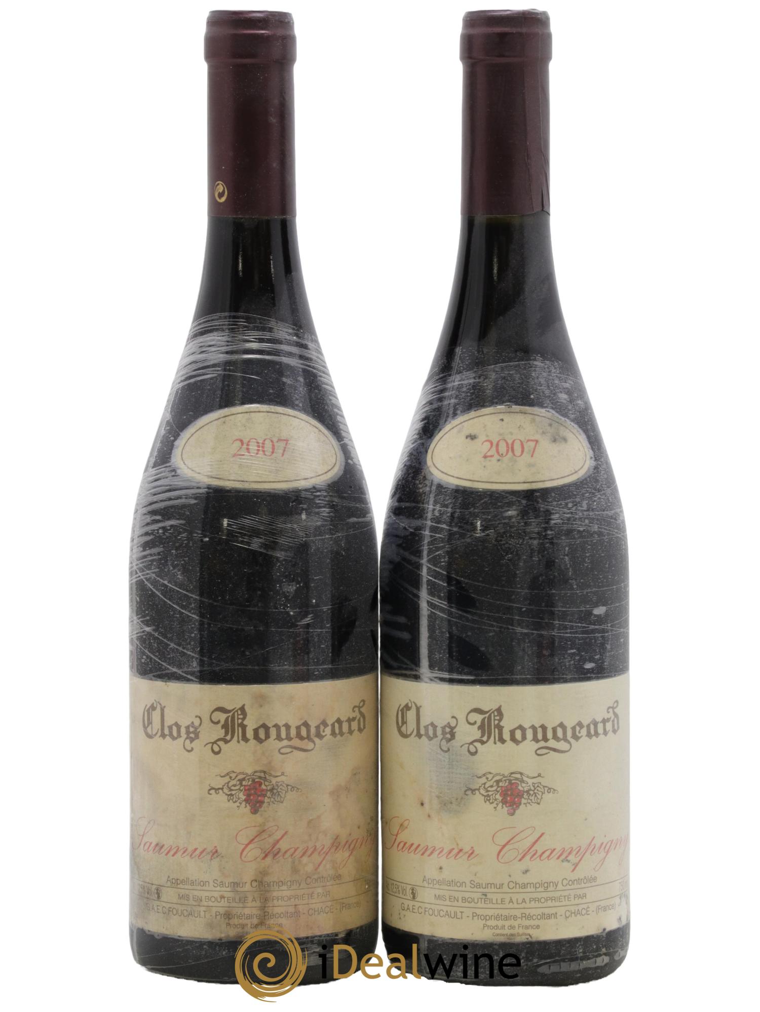 Saumur-Champigny Clos Rougeard 2007 - Lot de 2 bouteilles - 0