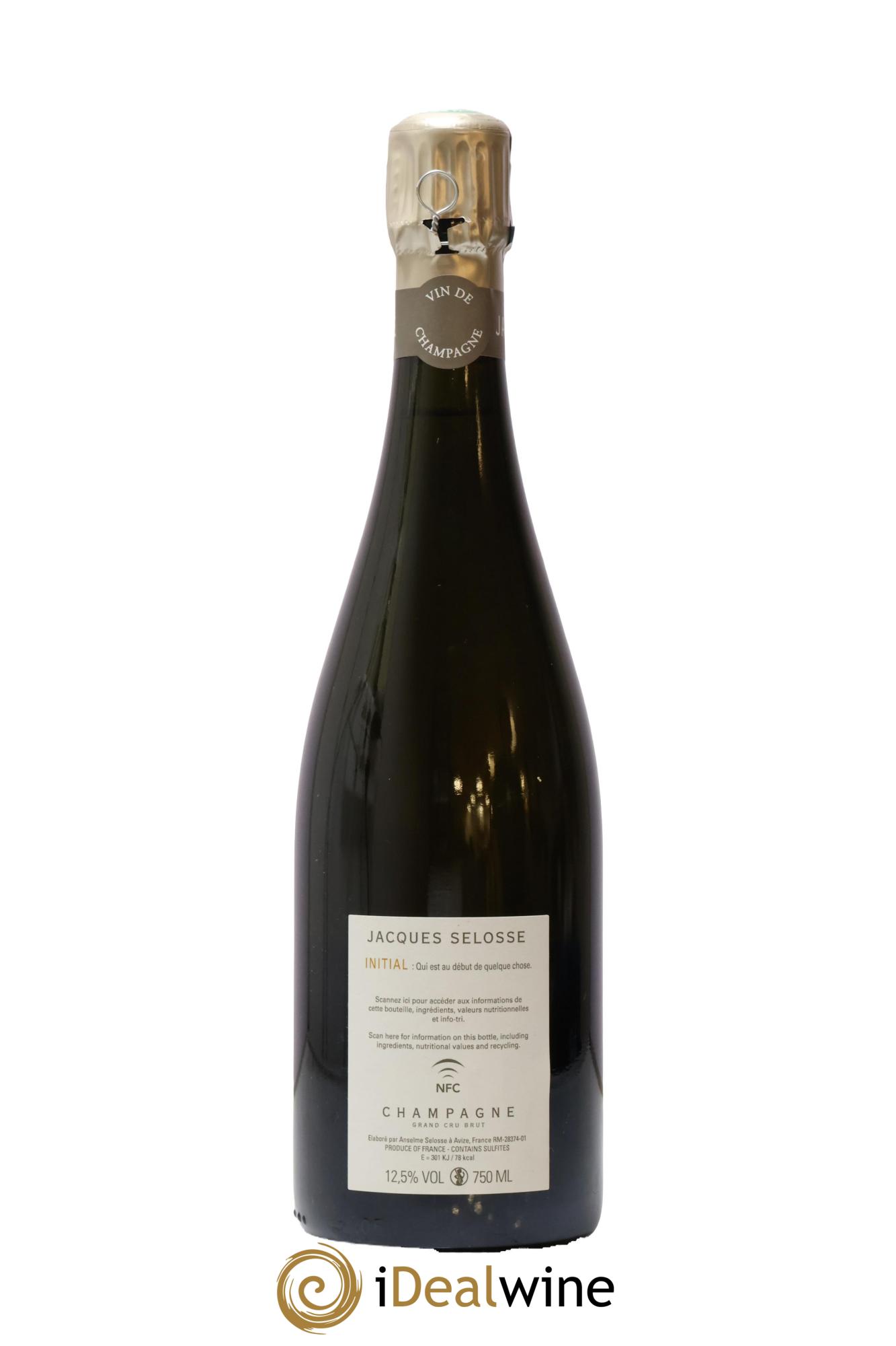 Initial Brut Jacques Selosse - Lot de 1 bouteille - 1
