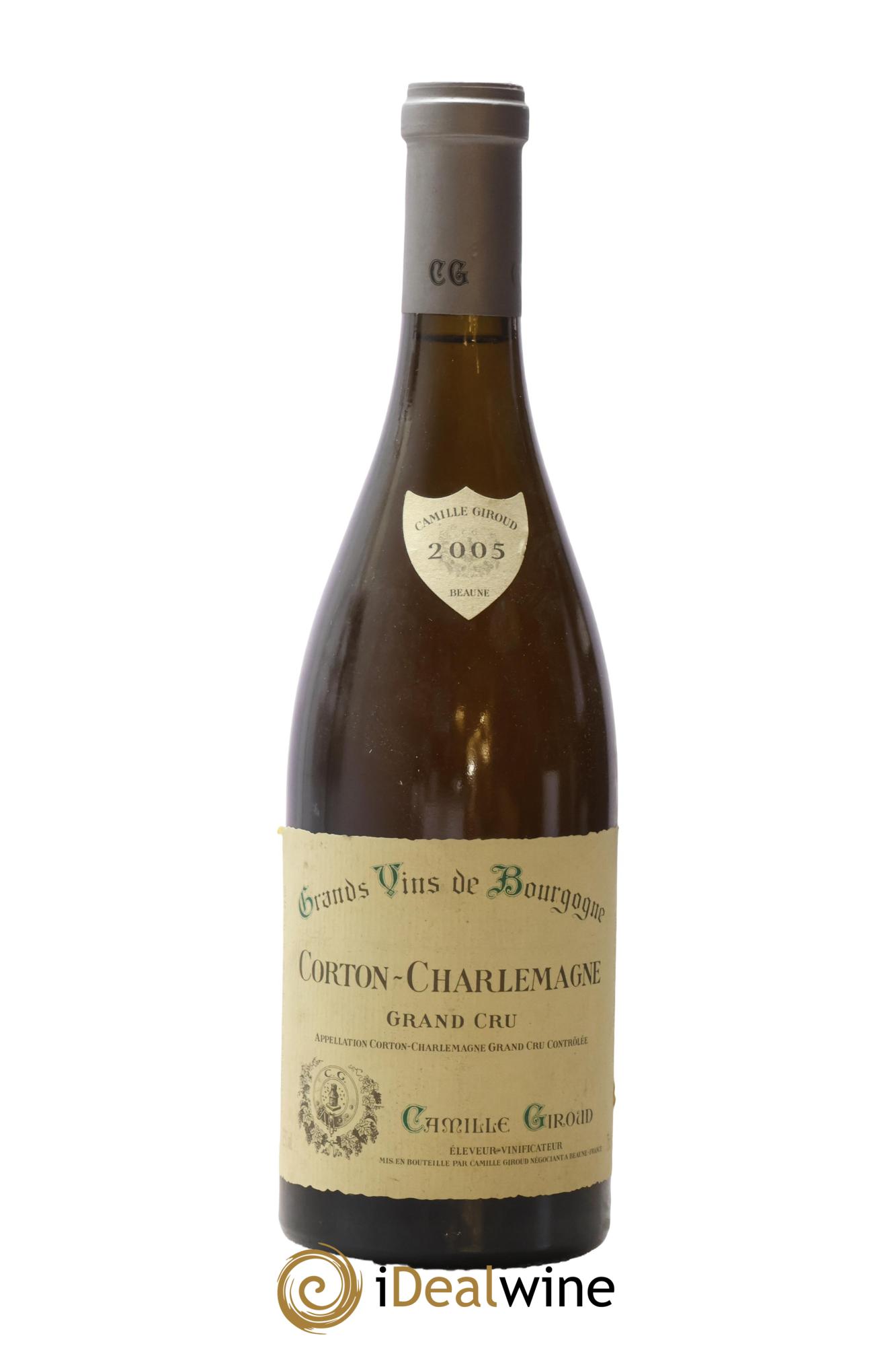 Corton-Charlemagne Grand Cru Camille Giroud (Domaine) 2005 - Posten von 1 Flasche - 0