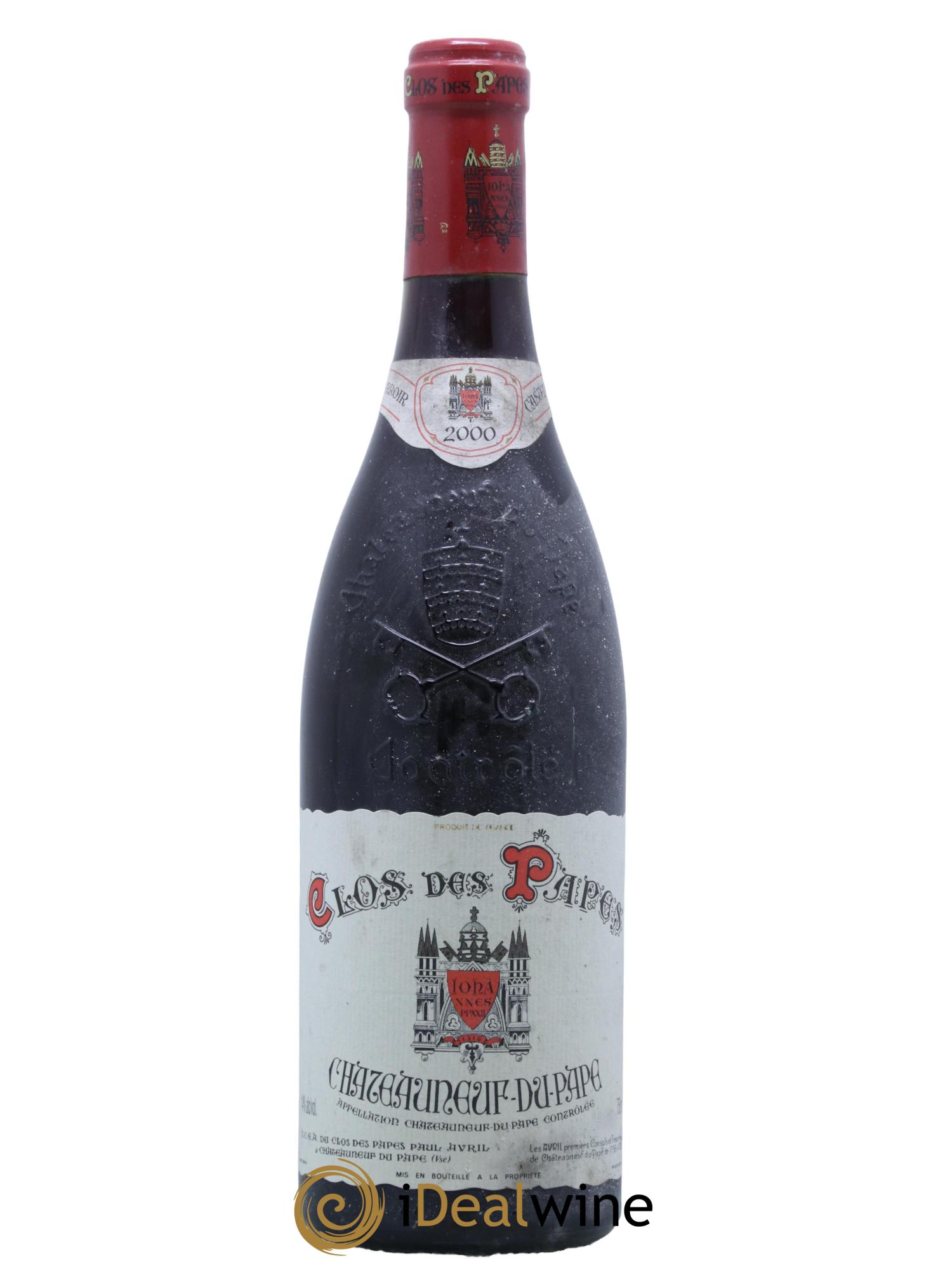 Châteauneuf-du-Pape Clos des Papes - Paul Avril 2000 - Lot de 1 bouteille - 0