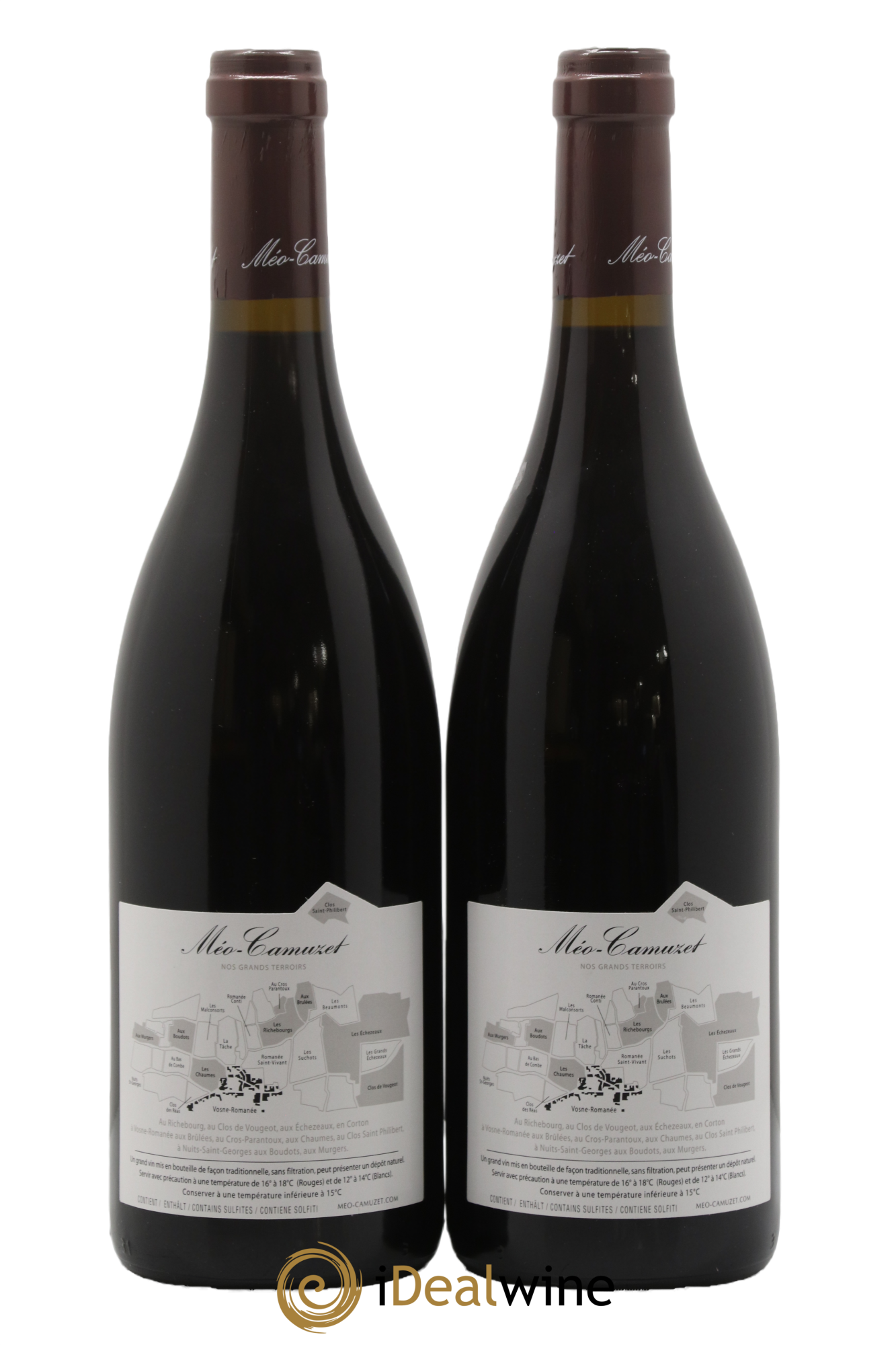 Clos de Vougeot Grand Cru Méo-Camuzet (Domaine) 2022 - Lot de 2 bouteilles - 1