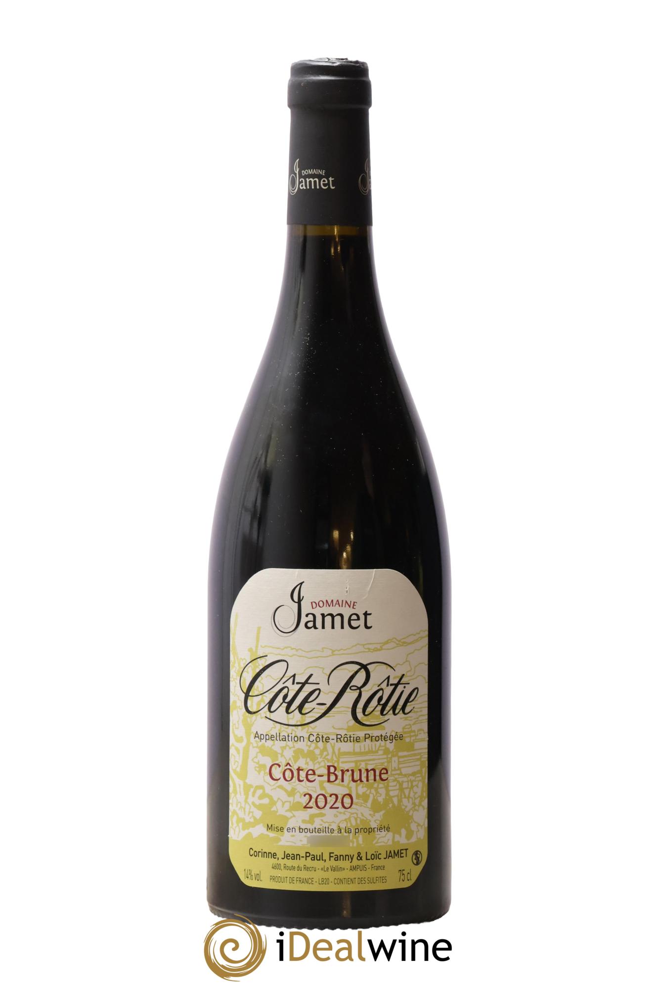 Côte-Rôtie Côte Brune Jamet (Domaine) 2020 - Posten von 1 Flasche - 0