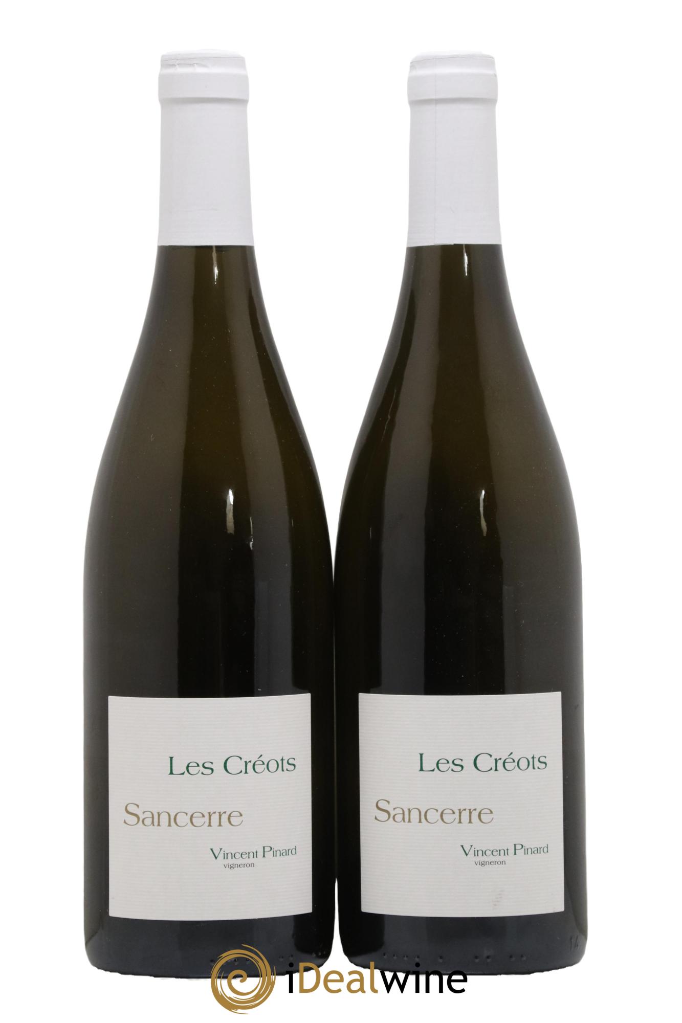 Sancerre Les Créots (anciennement Clémence) Vincent Pinard 2022 - Lot de 2 bouteilles - 0