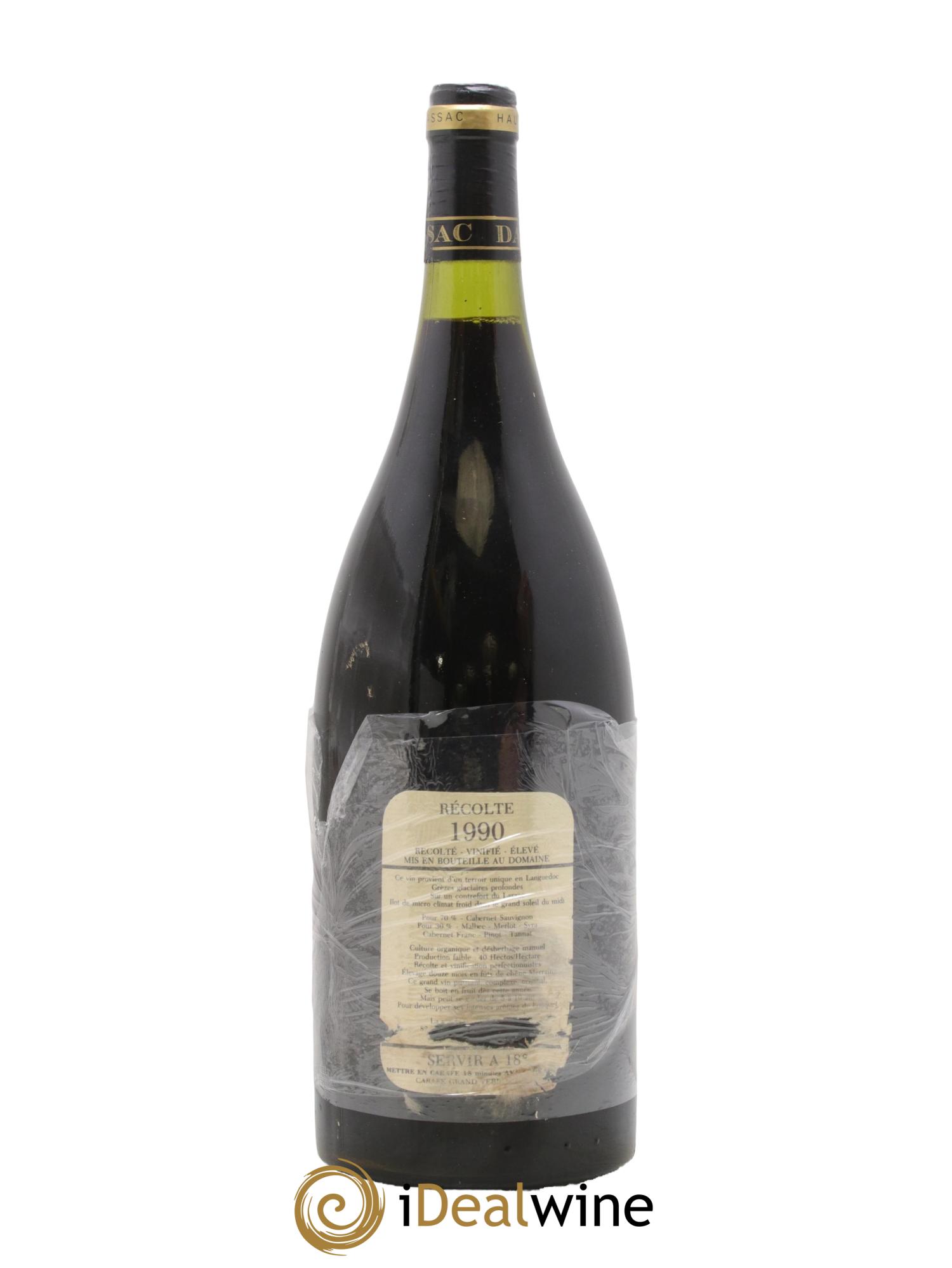 Saint-Guilhem-le-Désert - Cité d'Aniane Mas Daumas Gassac Famille Guibert de La Vaissière 1990 - Lot de 1 magnum - 1
