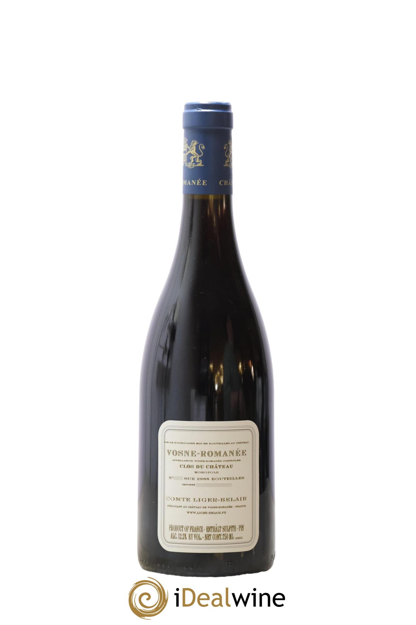 Vosne-Romanée Clos du Château Comte Liger-Belair (Domaine du) 2013 - Lot de 1 bouteille - 1