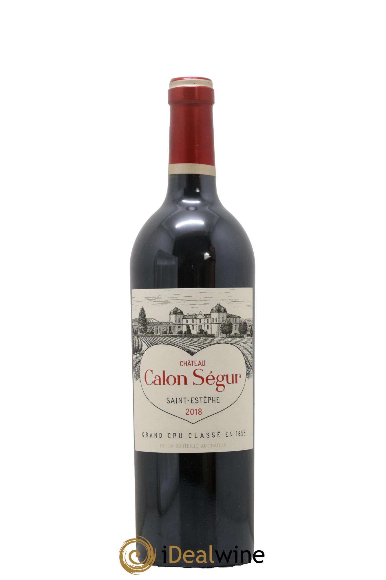 Château Calon Ségur 3ème Grand Cru Classé 2018 - Lot de 1 bouteille - 0