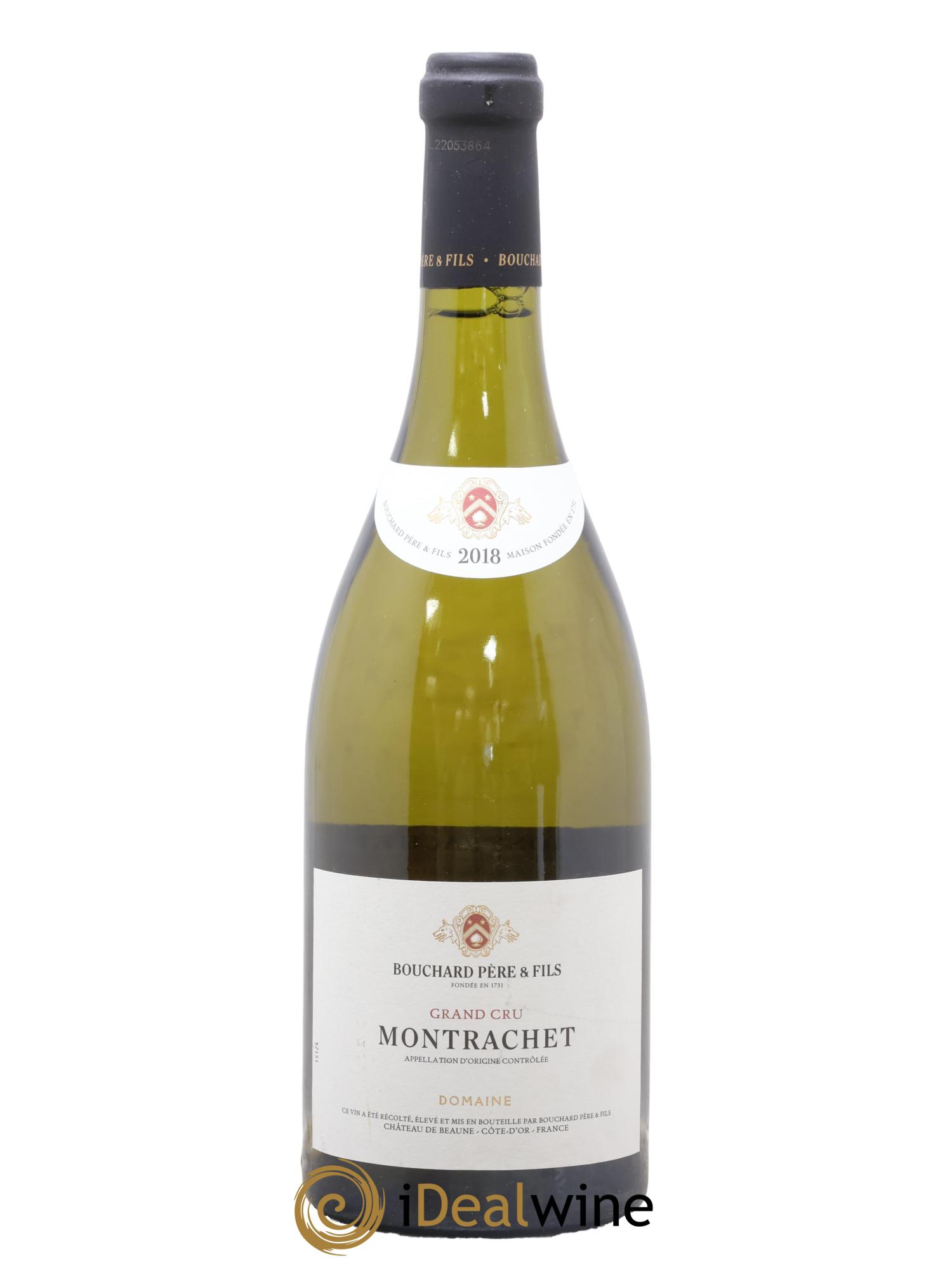 Montrachet Grand Cru Bouchard Père & Fils 2018 - Lot de 1 bouteille - 0