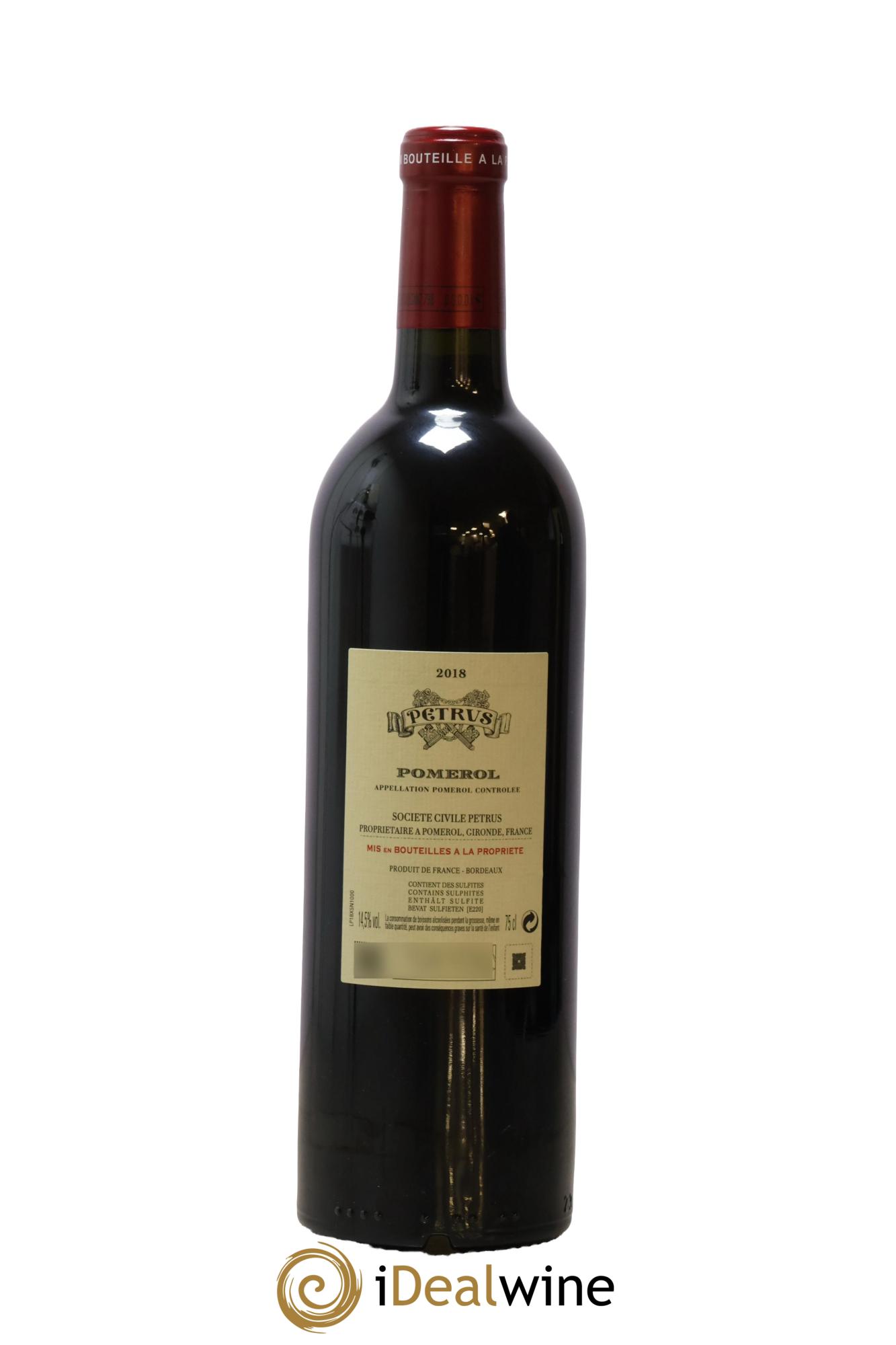 Petrus  2018 - Lotto di 1 bottiglia - 1