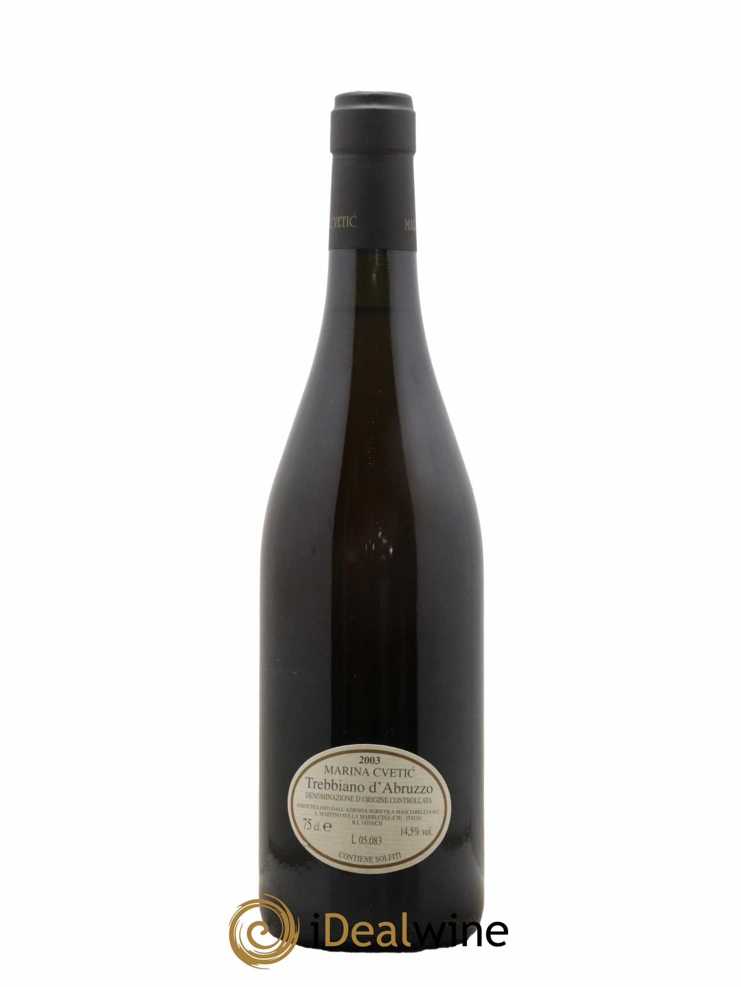 Trebbiano d'Abruzzo Marina Cvetic 2003 - Lot of 1 bottle - 1