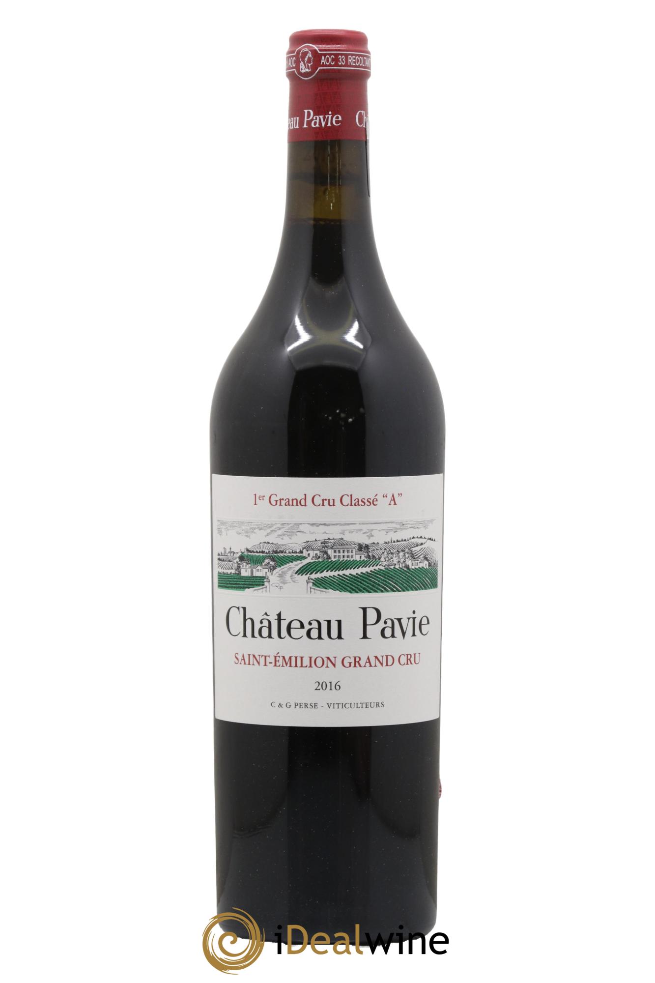 Château Pavie 1er Grand Cru Classé A 2016 - Lot of 1 bottle - 0