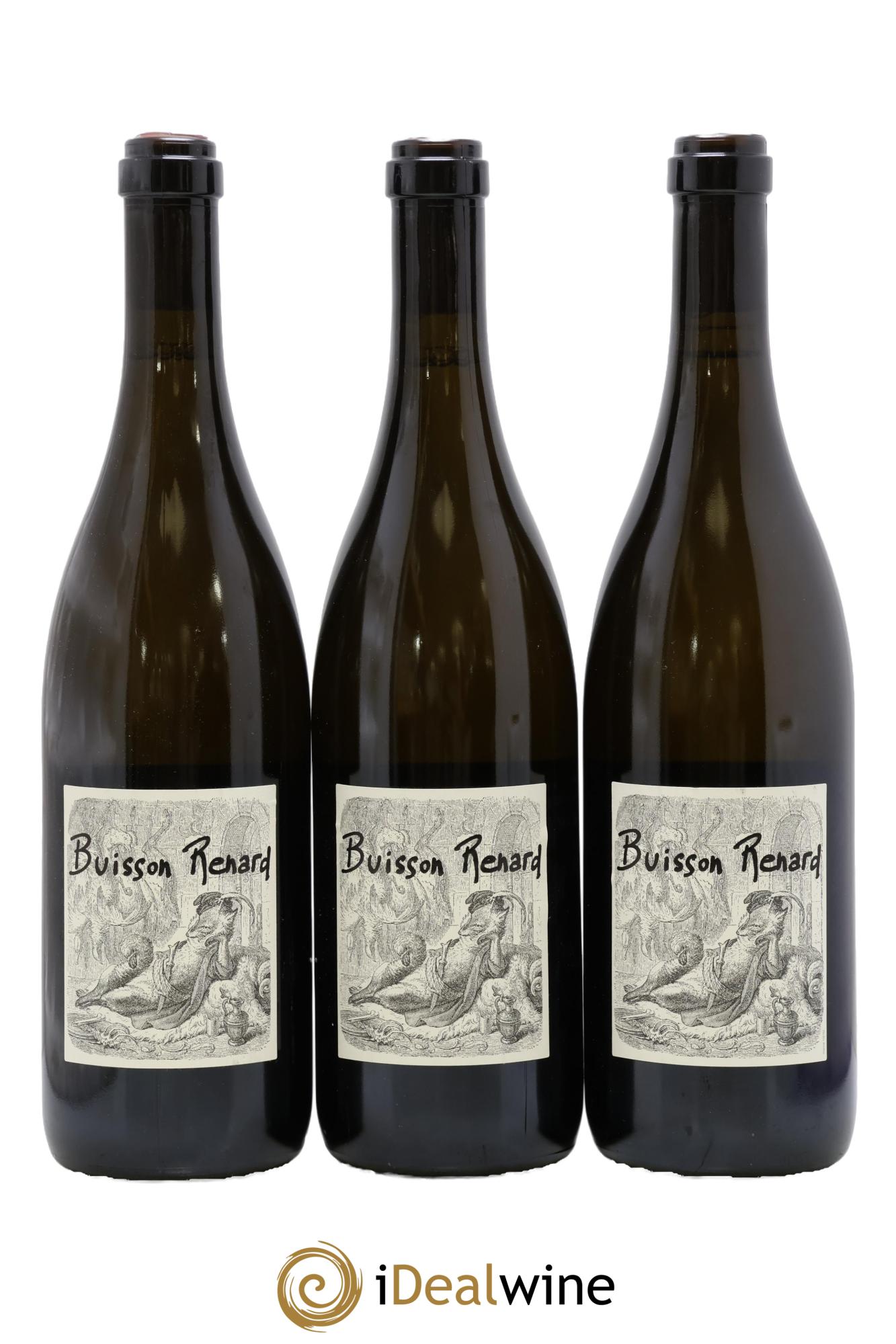 Vin de France (anciennement Pouilly-Fumé) Buisson Renard Dagueneau (Domaine Didier - Louis-Benjamin) 2018 - Lot of 3 bottles - 0