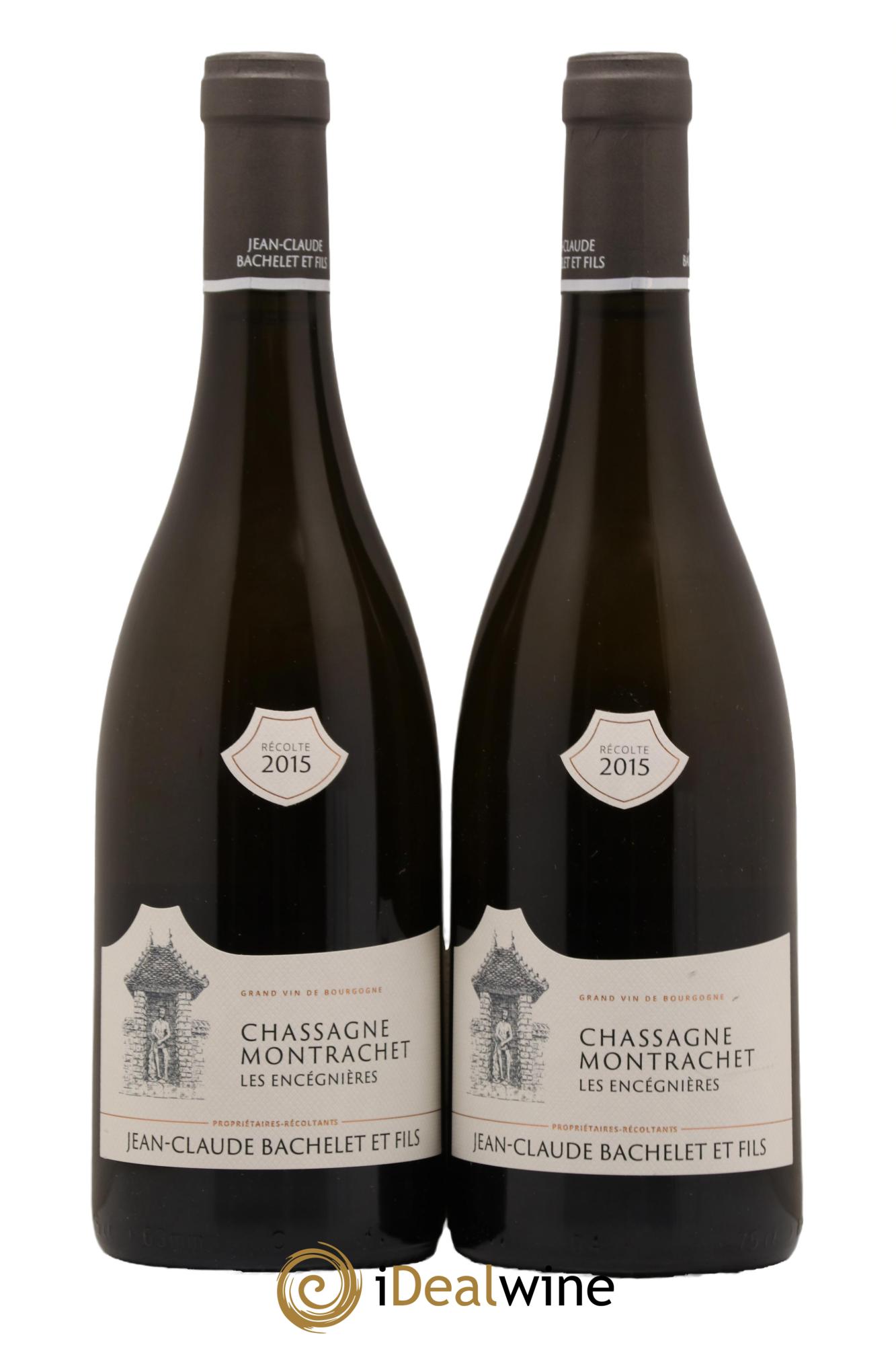 Chassagne-Montrachet Les Encégnières Jean-Claude Bachelet (Domaine) 2015 - Lot de 2 bouteilles - 0