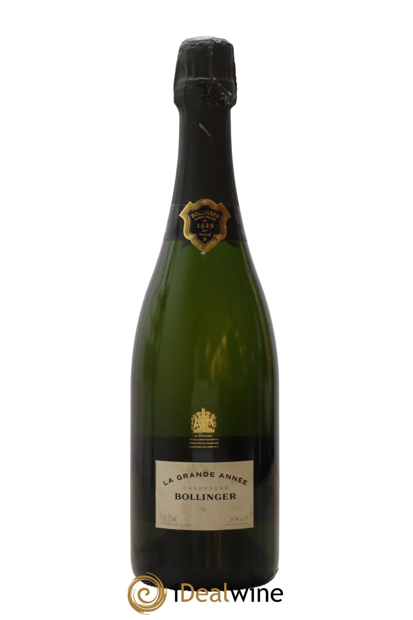 Grande Année Brut Bollinger 2007 - Lot de 1 bouteille - 0
