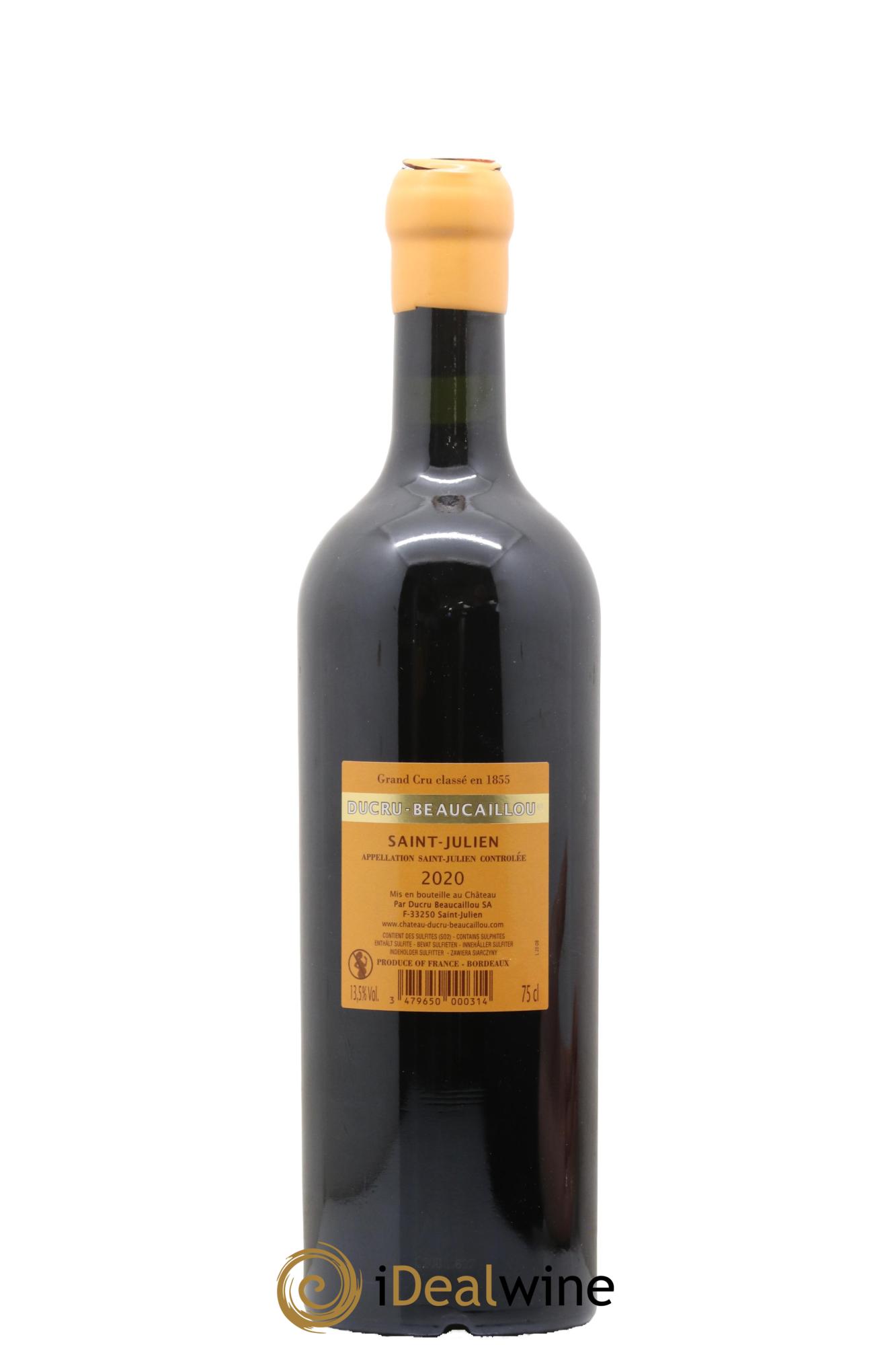 Château Ducru Beaucaillou 2ème Grand Cru Classé 2020 - Posten von 1 Flasche - 1