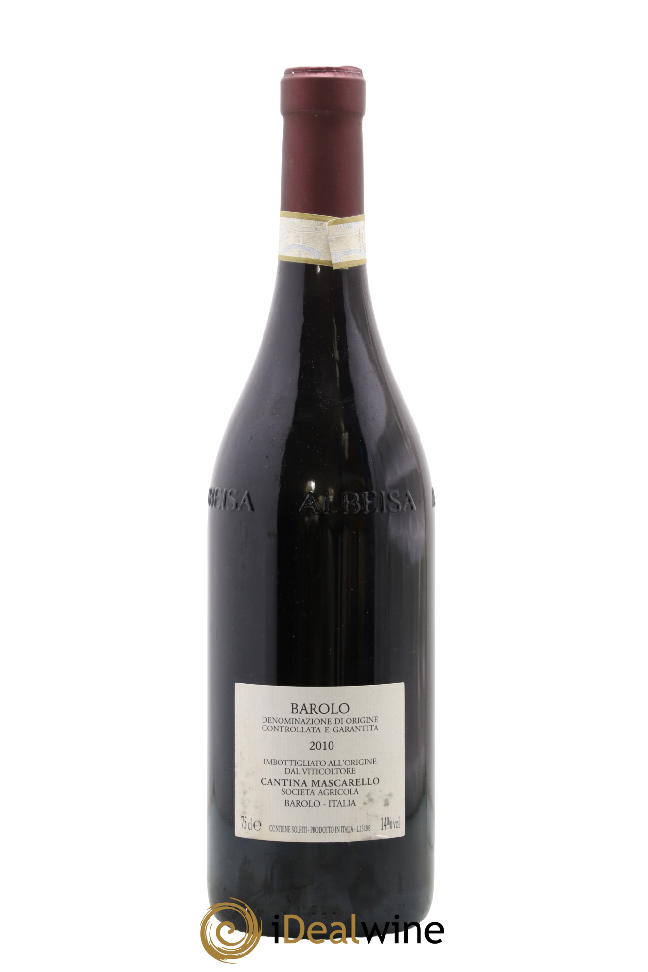 Barolo DOCG Bartolo Mascarello 2010 - Lot de 1 bouteille - 1