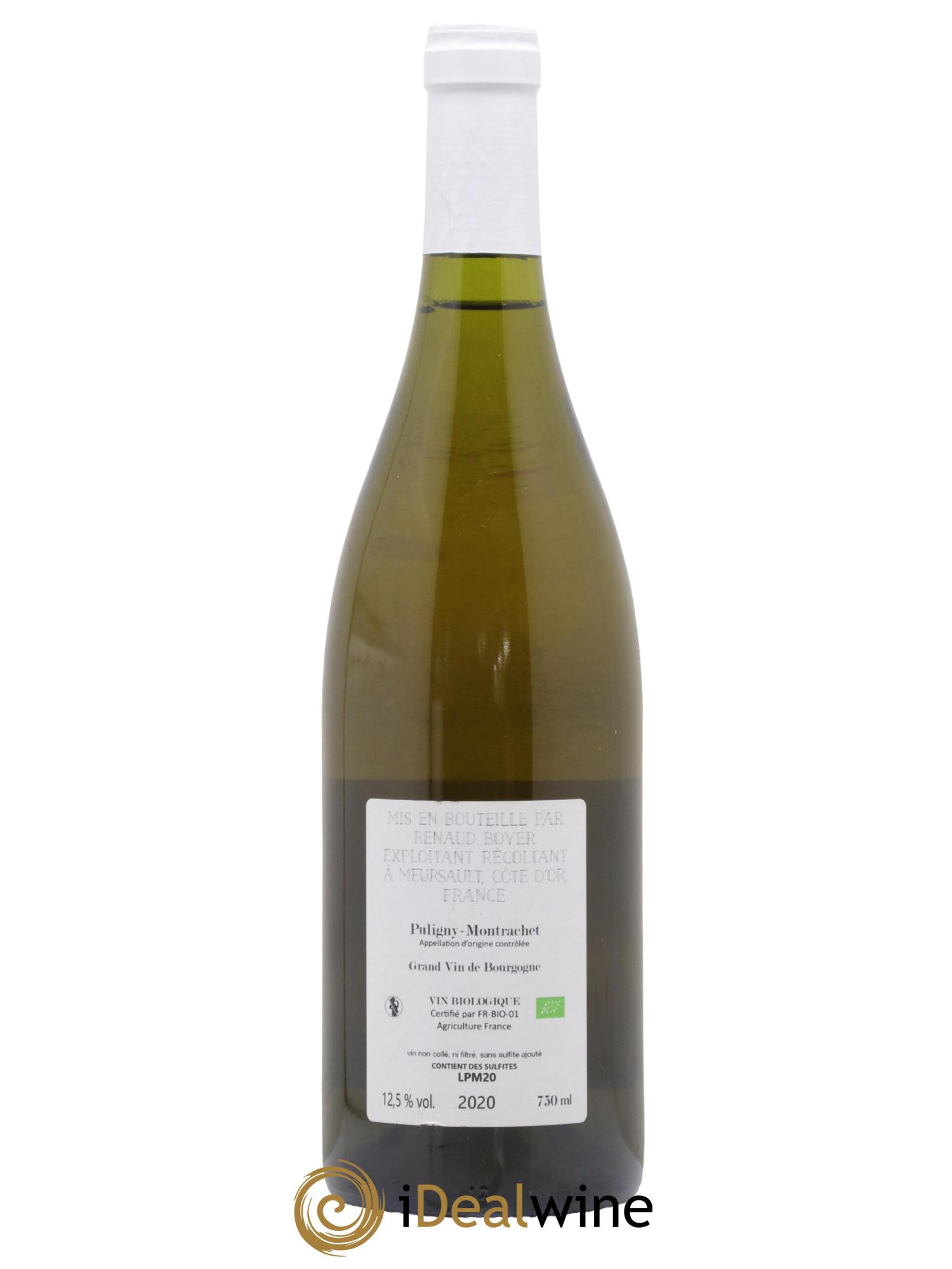 Puligny-Montrachet Les Reuchaux Renaud Boyer 2020 - Posten von 1 Flasche - 1