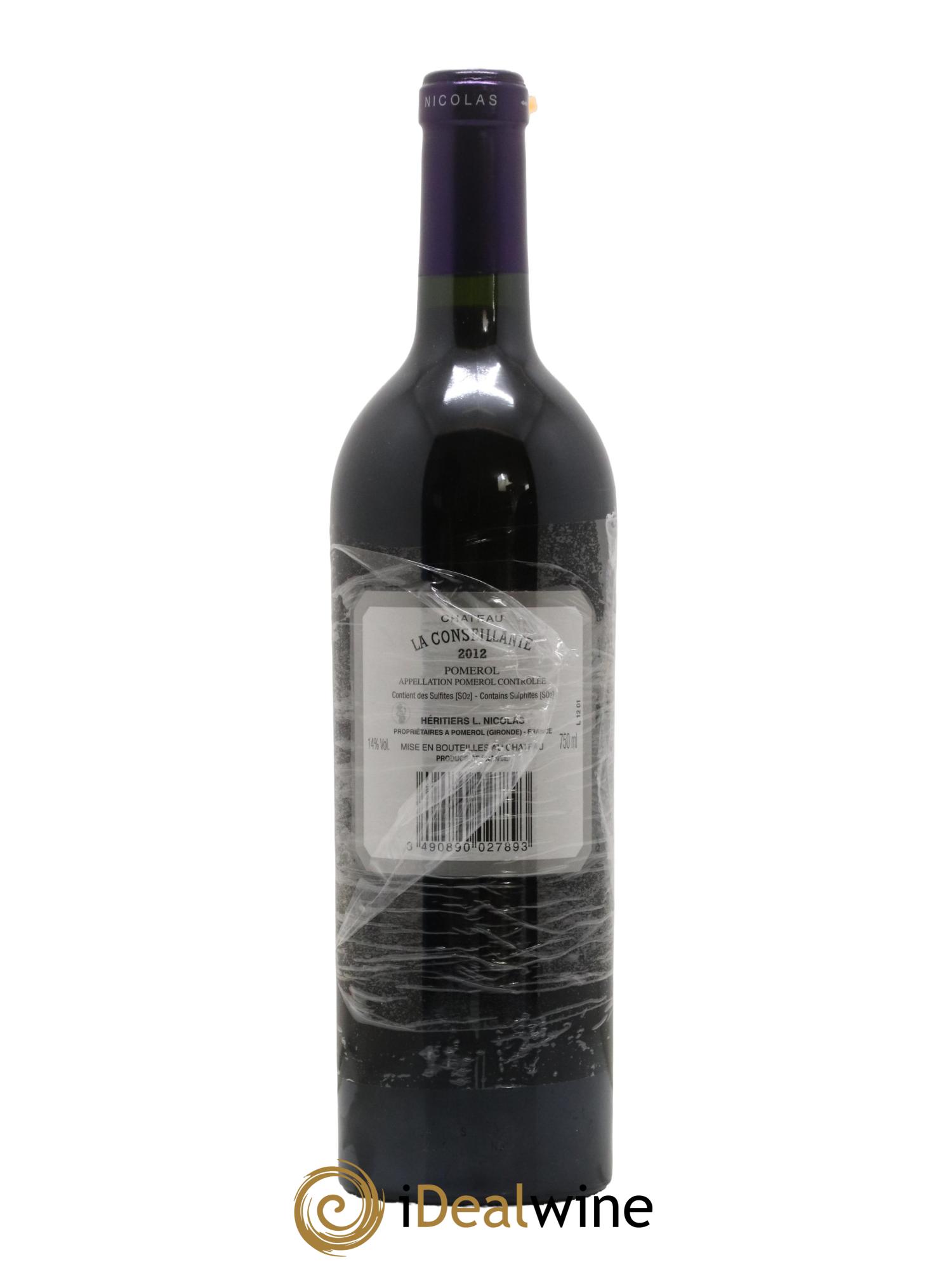 Château la Conseillante 2012 - Lot de 1 bouteille - 1