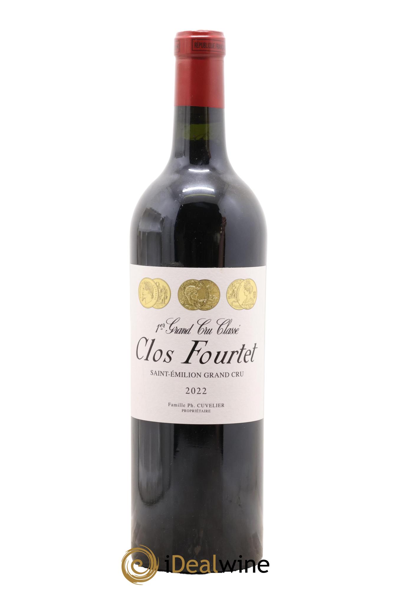 Clos Fourtet 1er Grand Cru Classé B 2022 - Posten von 1 Flasche - 0