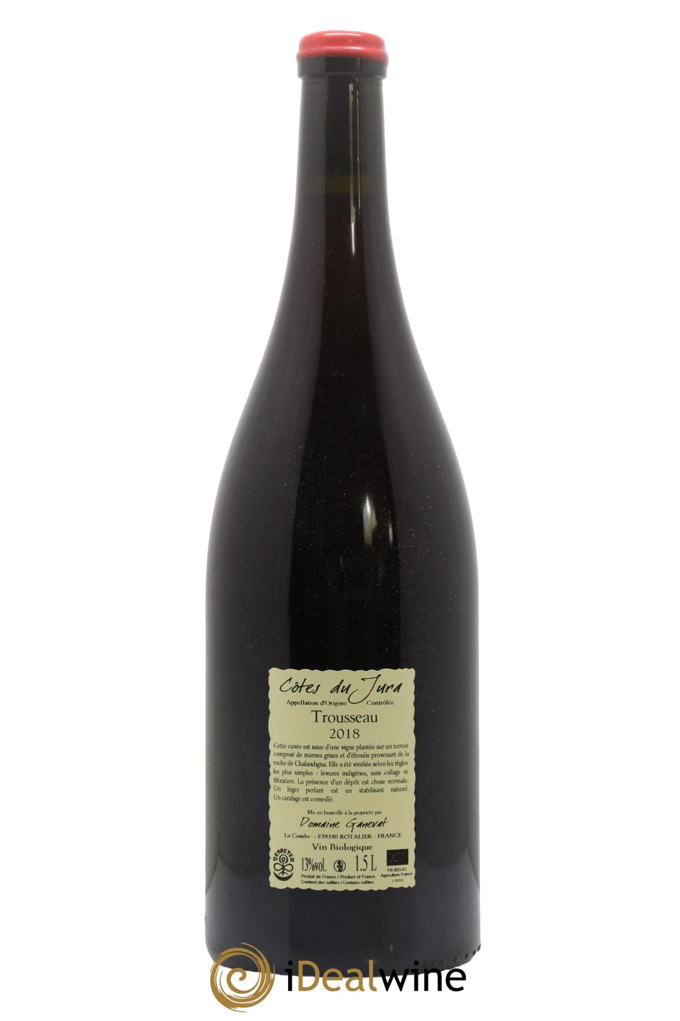 Côtes du Jura Plein Sud Jean-François Ganevat (Domaine)  2018 - Lot de 1 magnum - 1