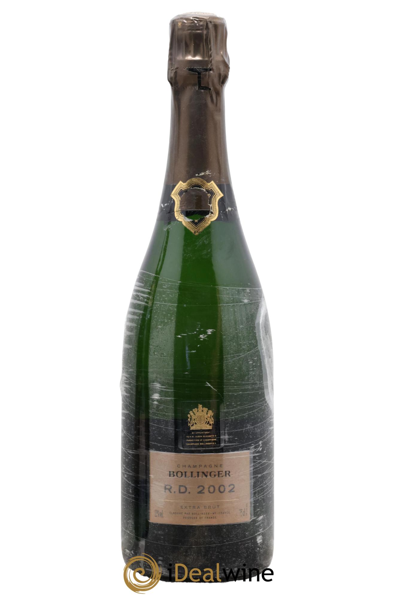 R.D. Extra-Brut Bollinger 2002 - Lot of 1 bottle - 0