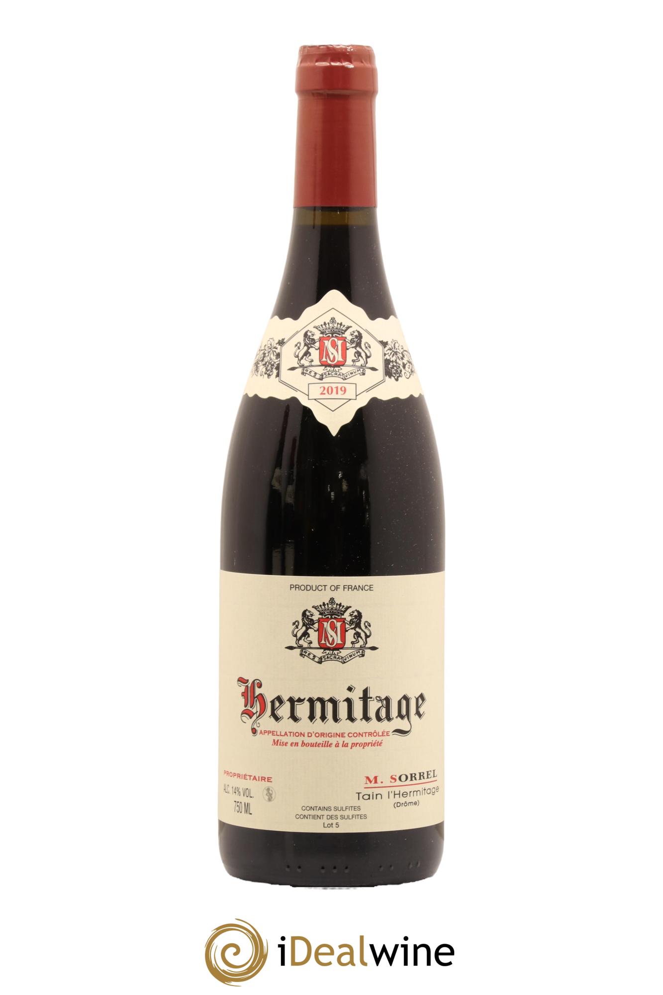 Hermitage Marc Sorrel 2019 - Lot de 1 bouteille - 0