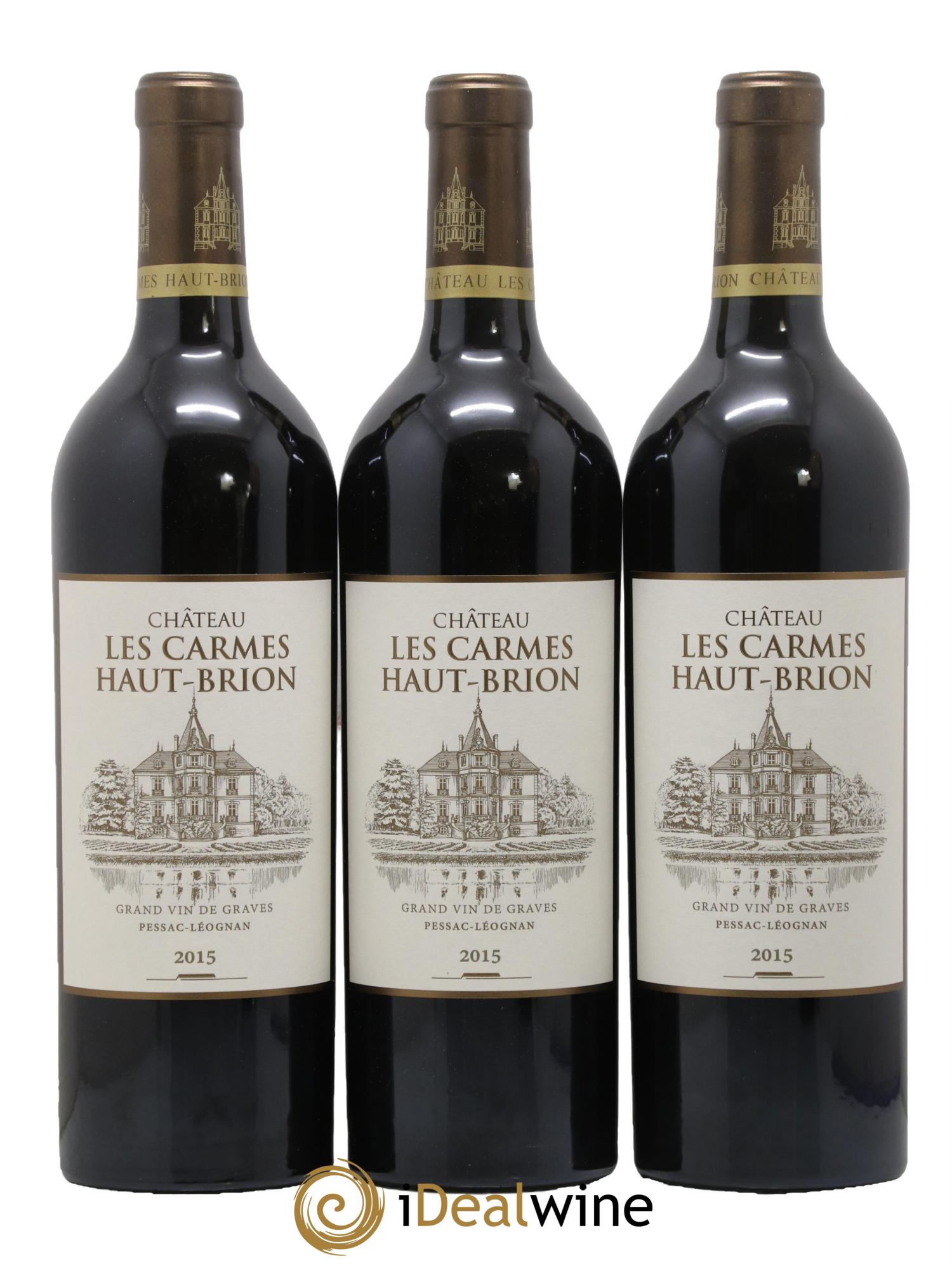 Château Les Carmes Haut-Brion 2015 - Lot de 6 bouteilles - 1