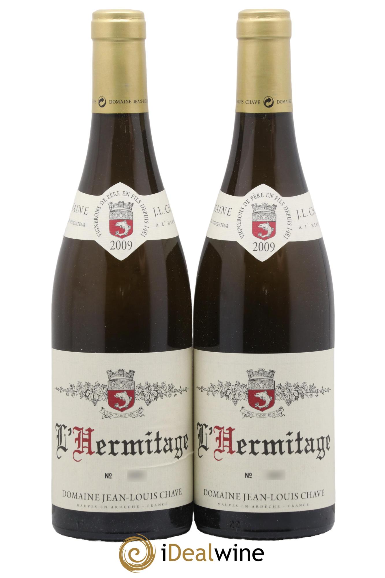 Hermitage Jean-Louis Chave 2009 - Lot de 2 bouteilles - 0