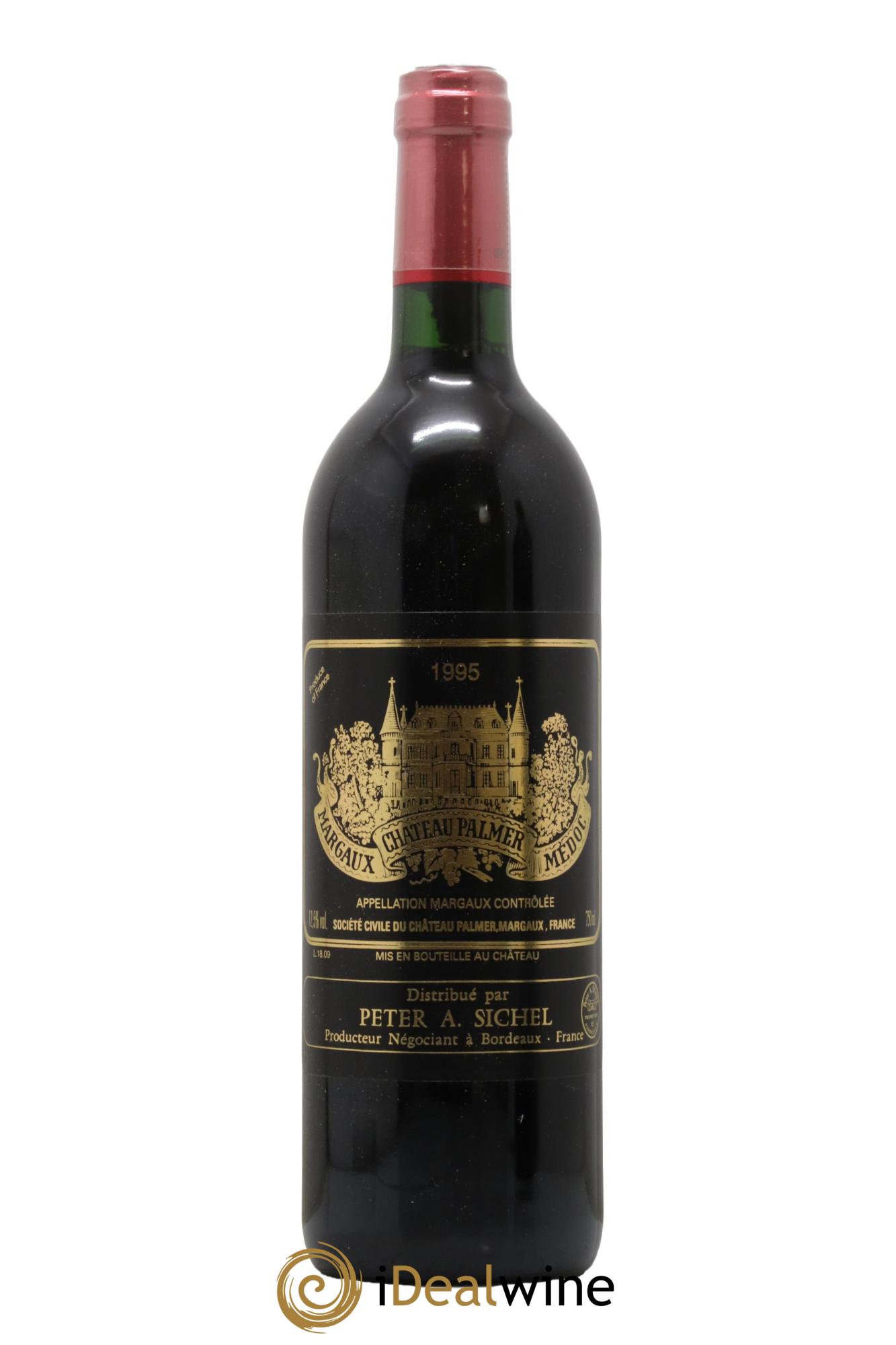 Château Palmer 3ème Grand Cru Classé 1995 - Posten von 1 Flasche - 0