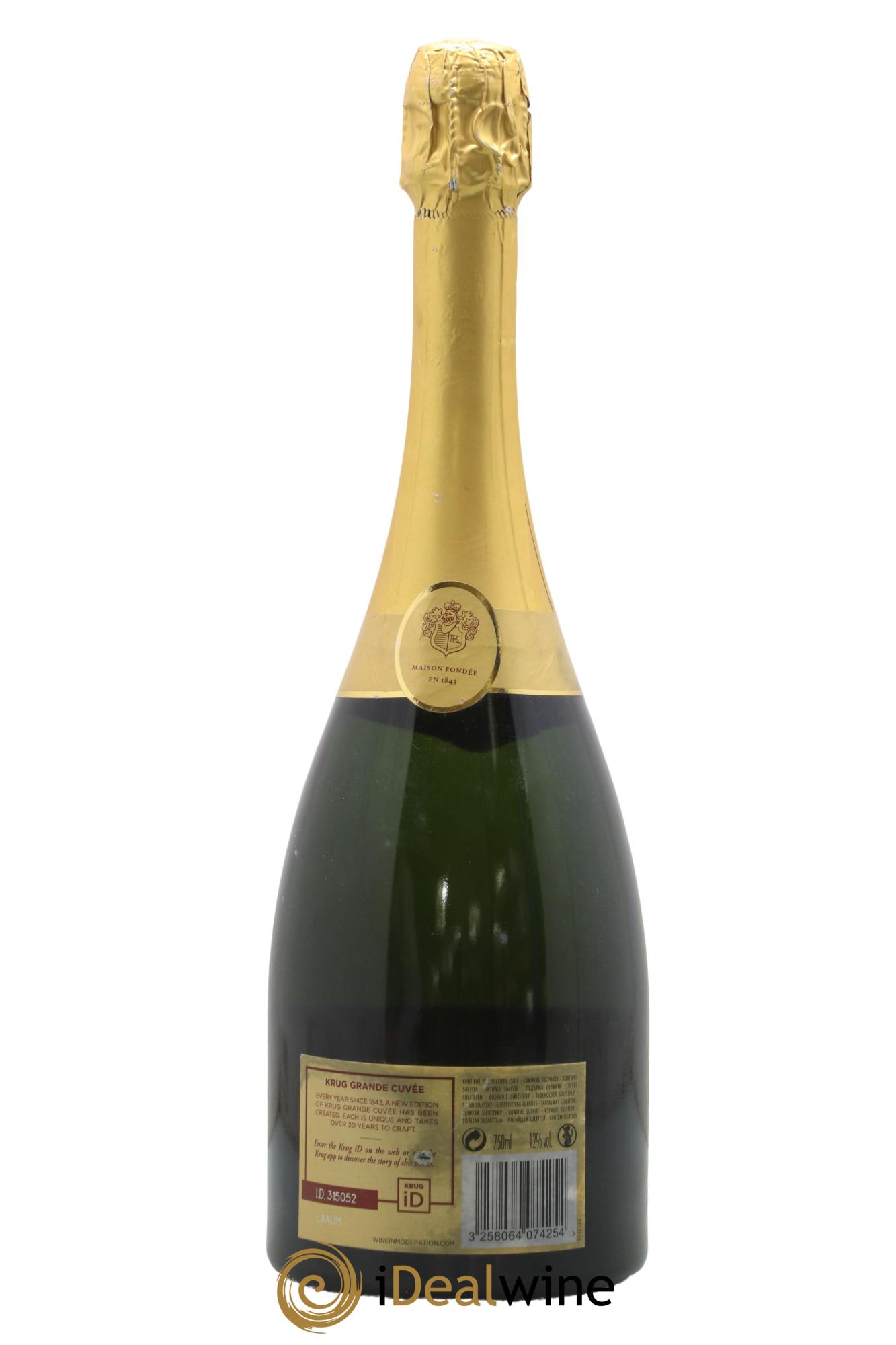 Grande Cuvée - 163ème édition Krug - Lotto di 1 bottiglia - 1